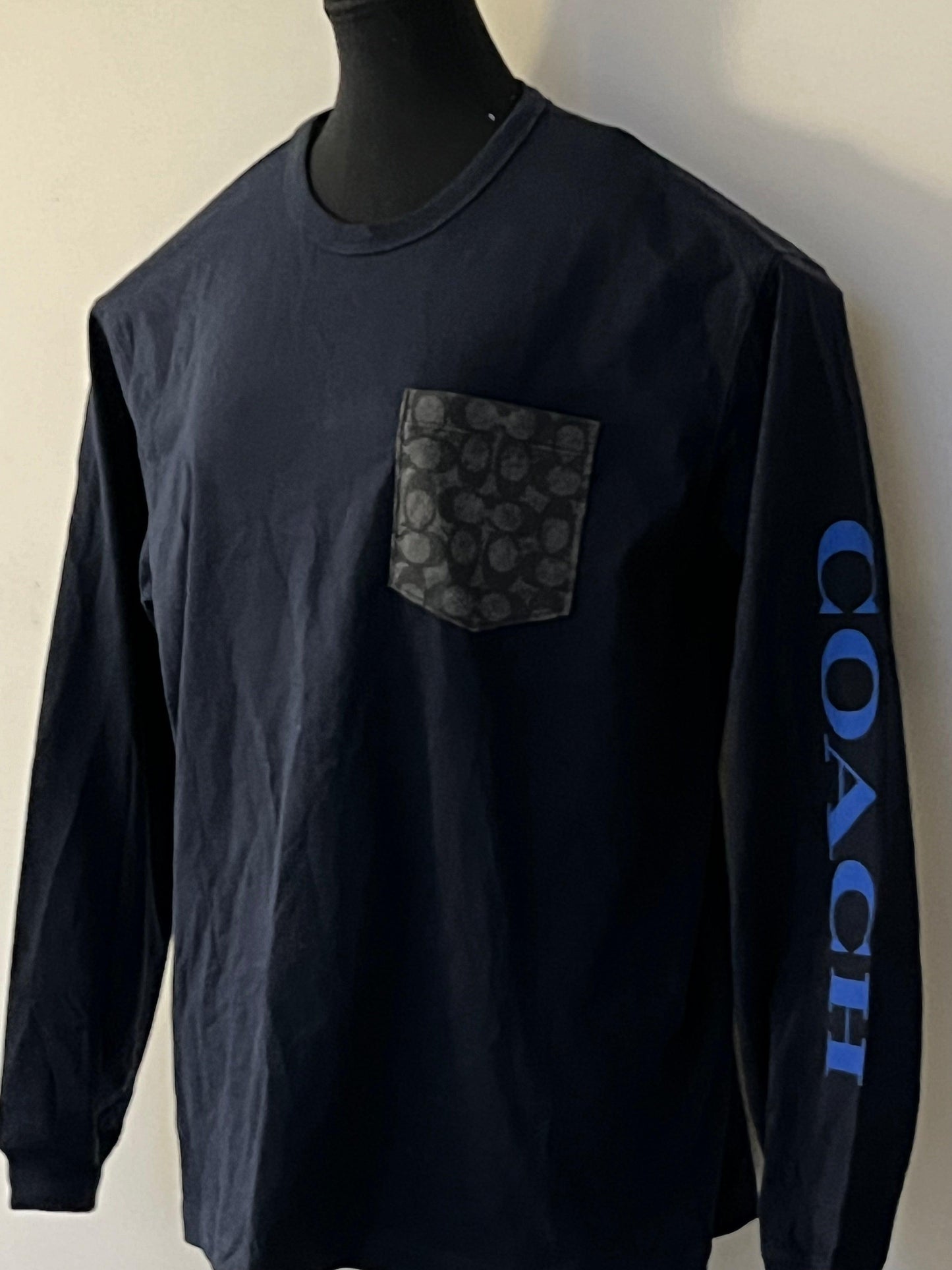 Coach Long Sleeve T-Shirt In Organic Cotton