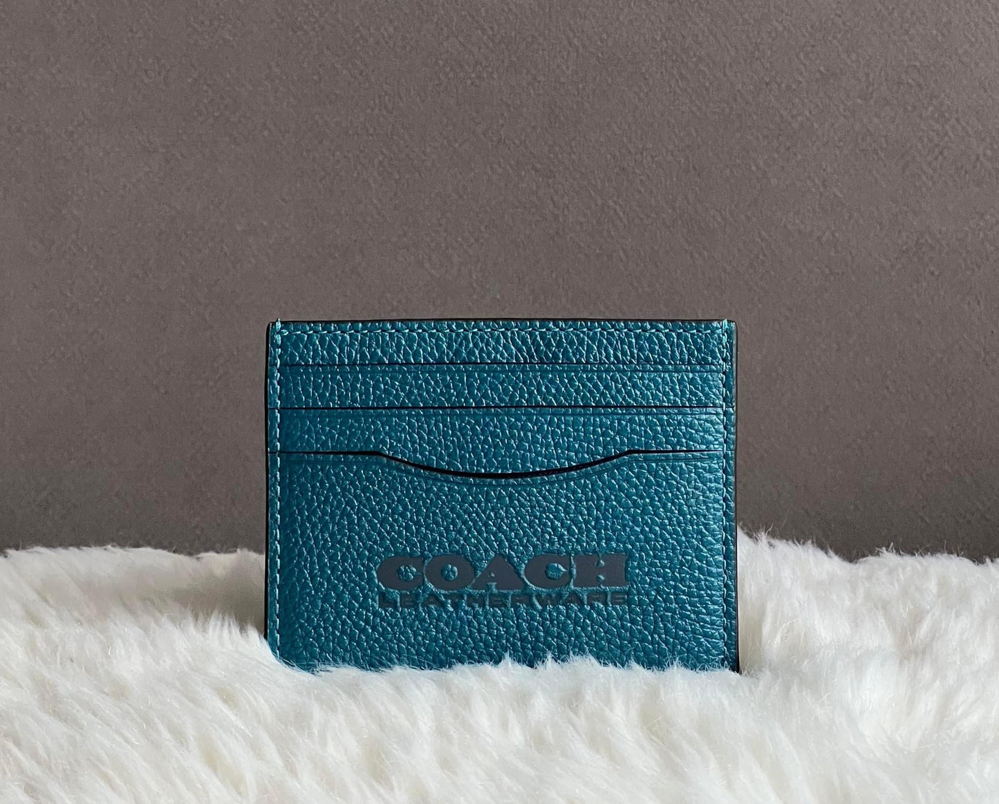 Coach Flat Card Case Leatherware
