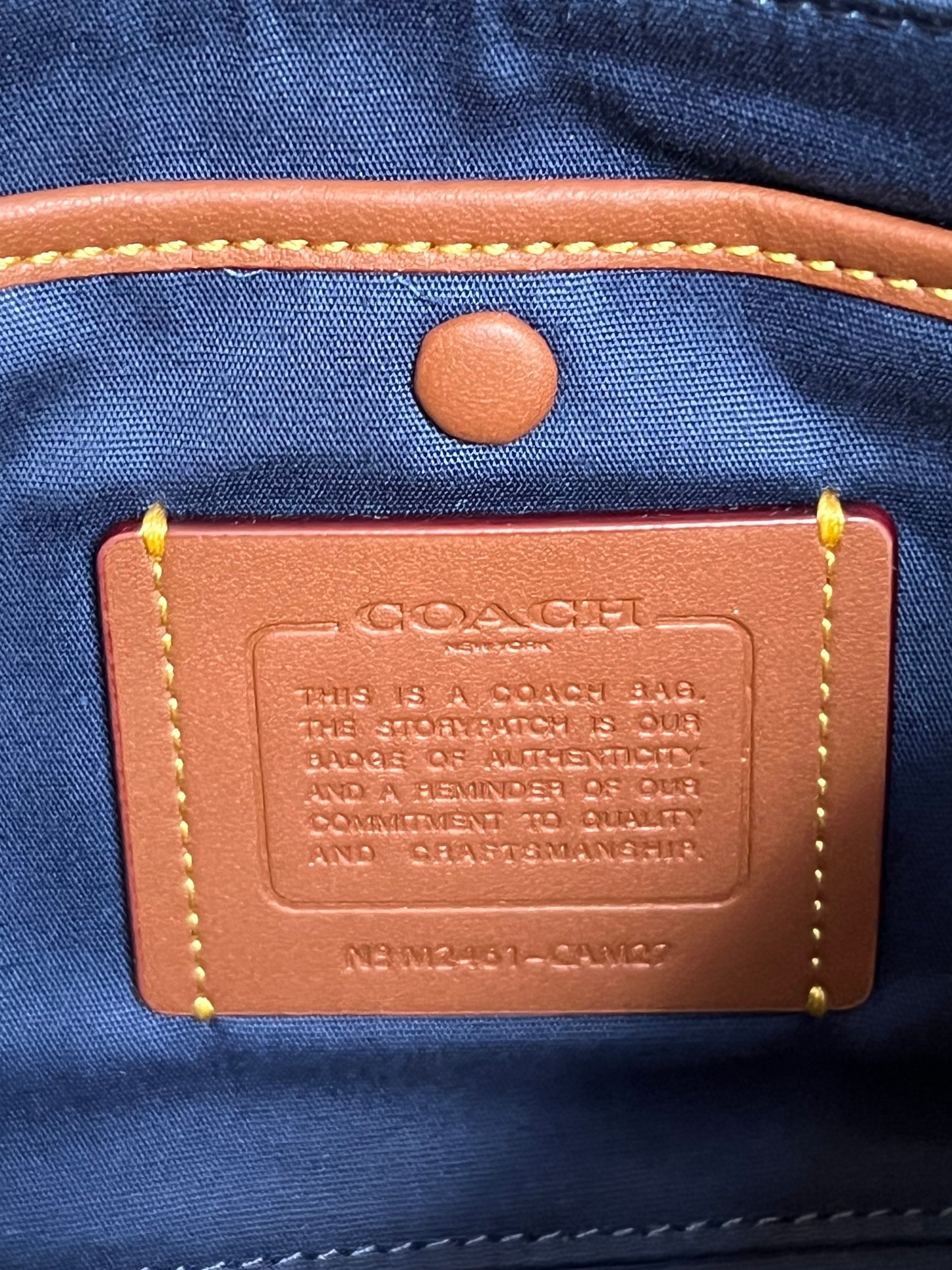 Coach Juliet Shoulder Bag 25 in Signature Denim