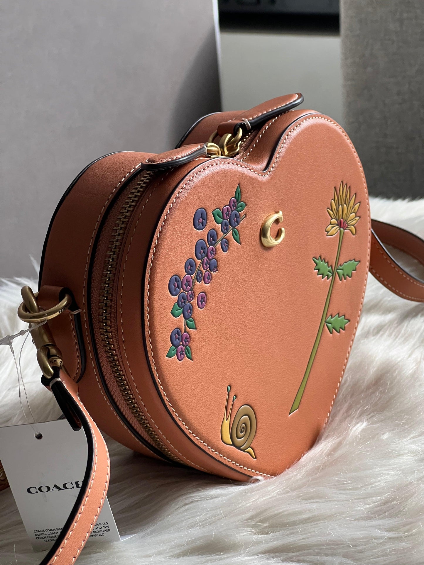 Coach X Observed By Us Heart Crossbody