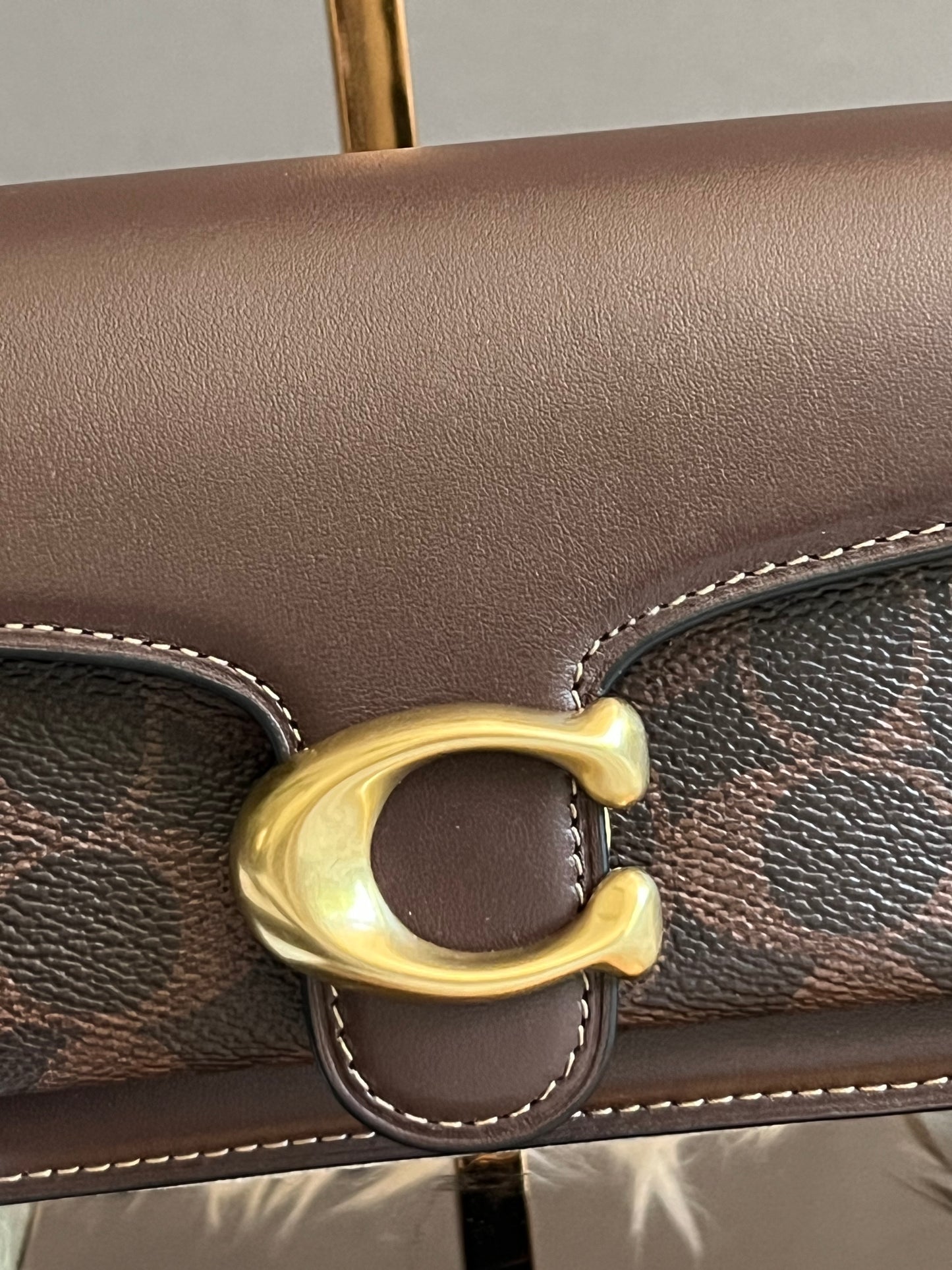 Coach Tabby Shoulder Bag 20 with Signature Canvas Detail