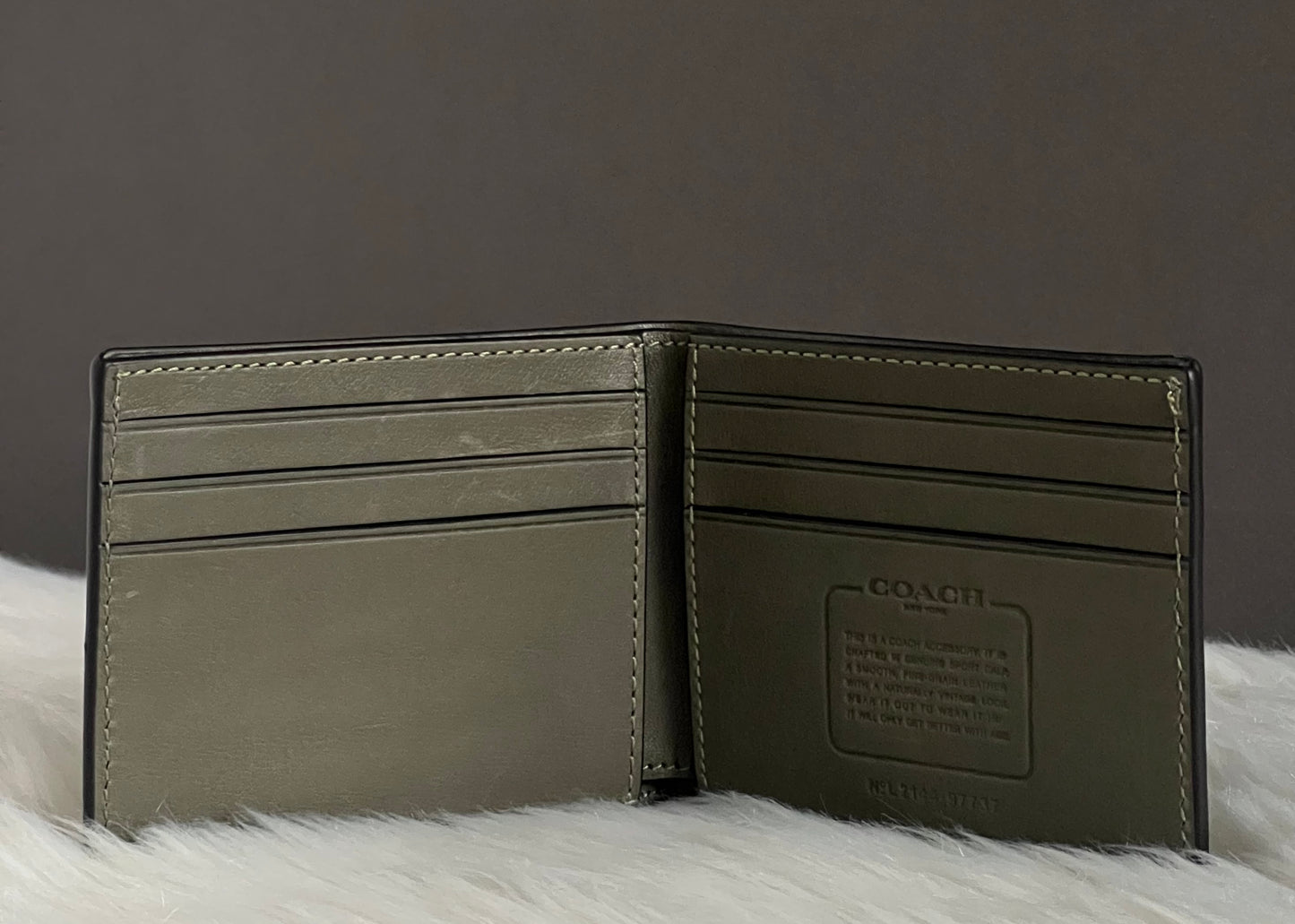 Coach Slim Billfold Wallet