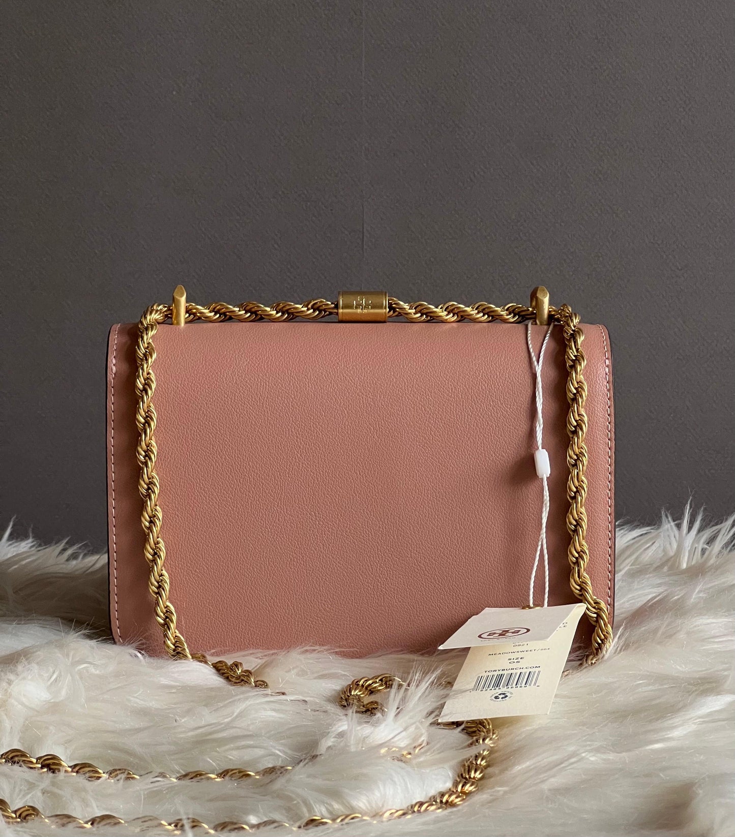Tory Burch Eleanor Textured Small Convertible Shoulder Bag