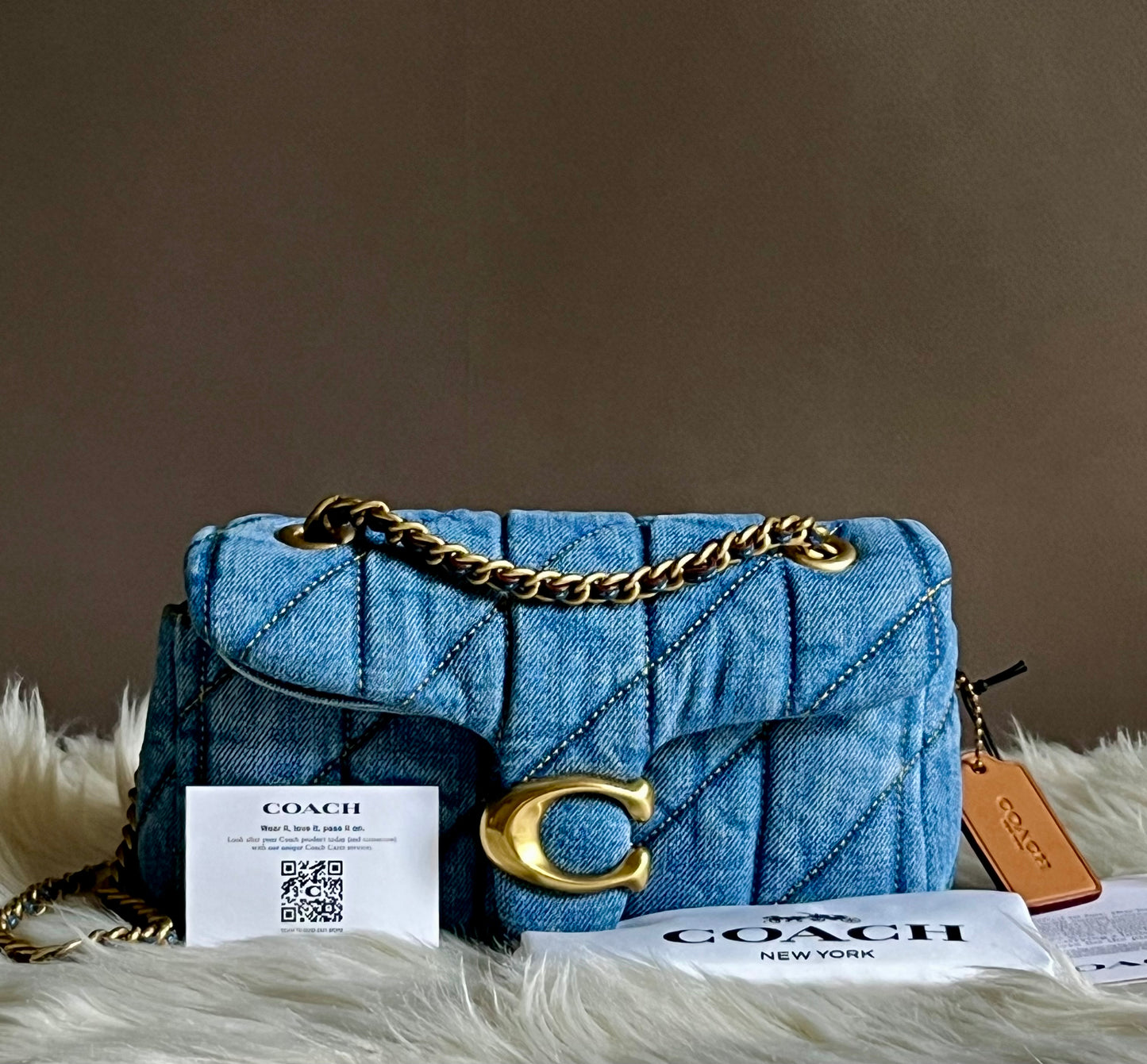 Coach Tabby Shoulder Bag 20 with Quilting