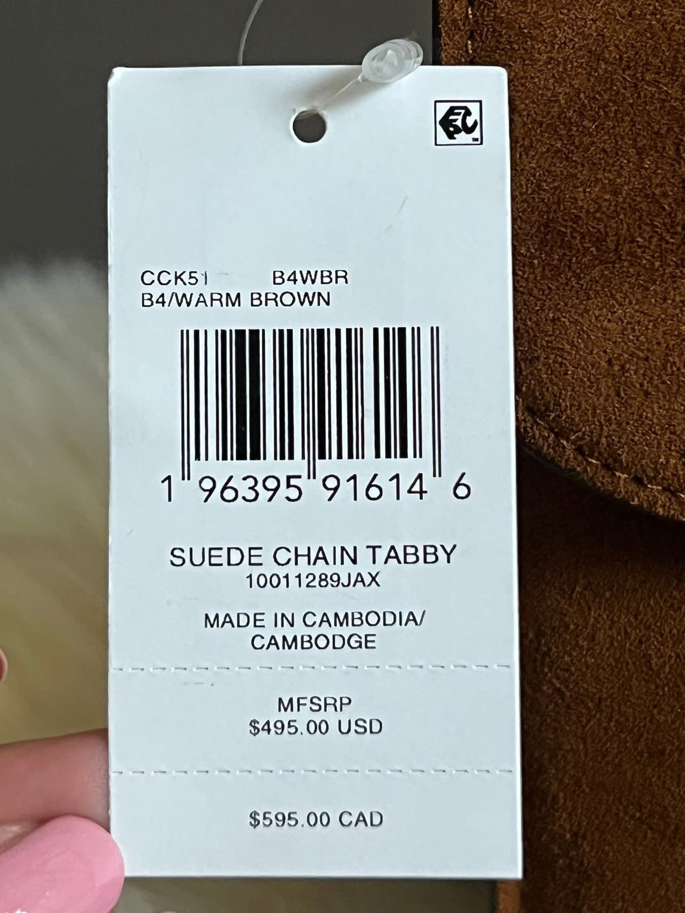 Coach Chain Tabby Shoulder Bag