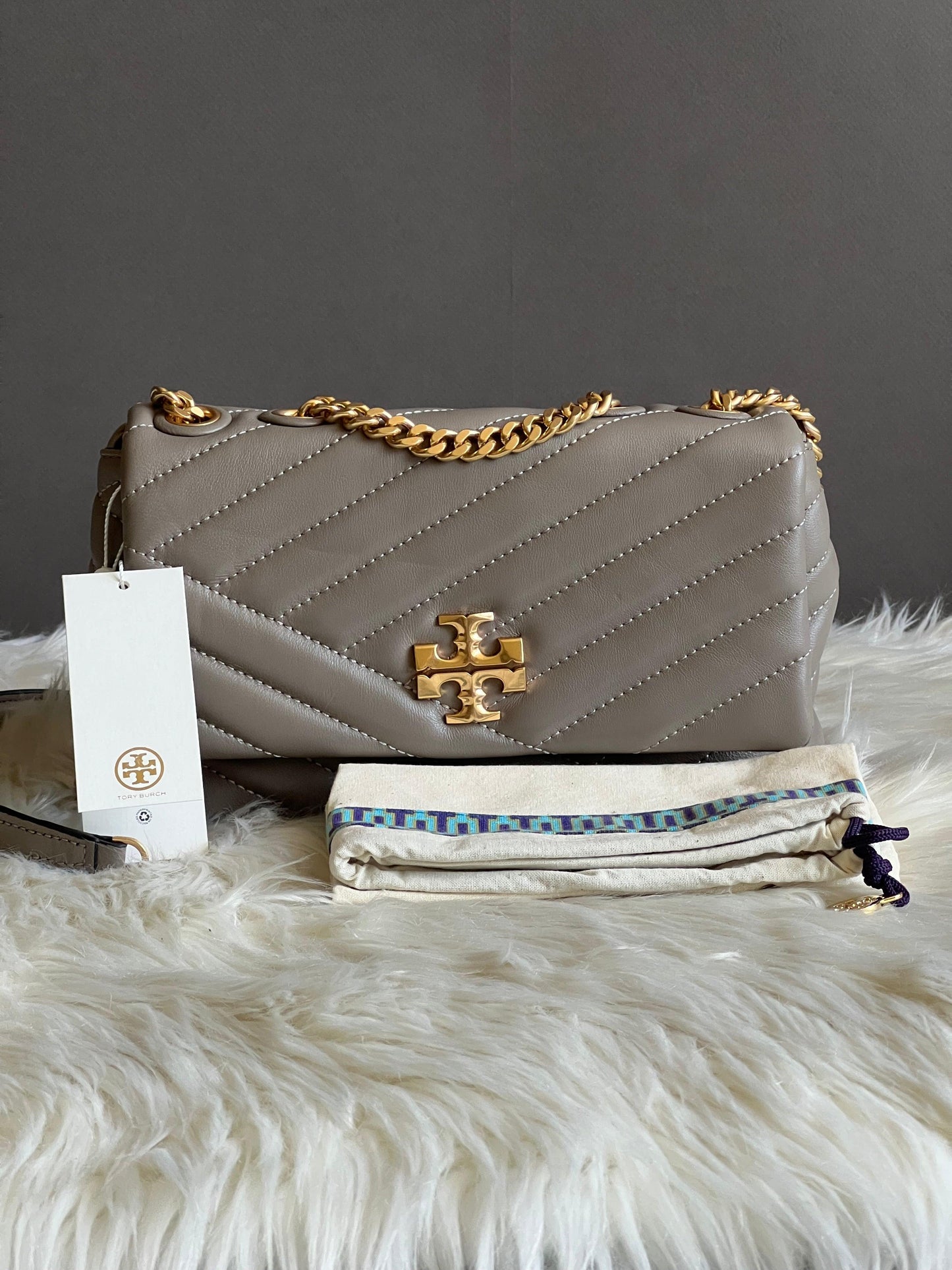 Tory Burch Small Kira Chevron Convertible Shoulder Bag