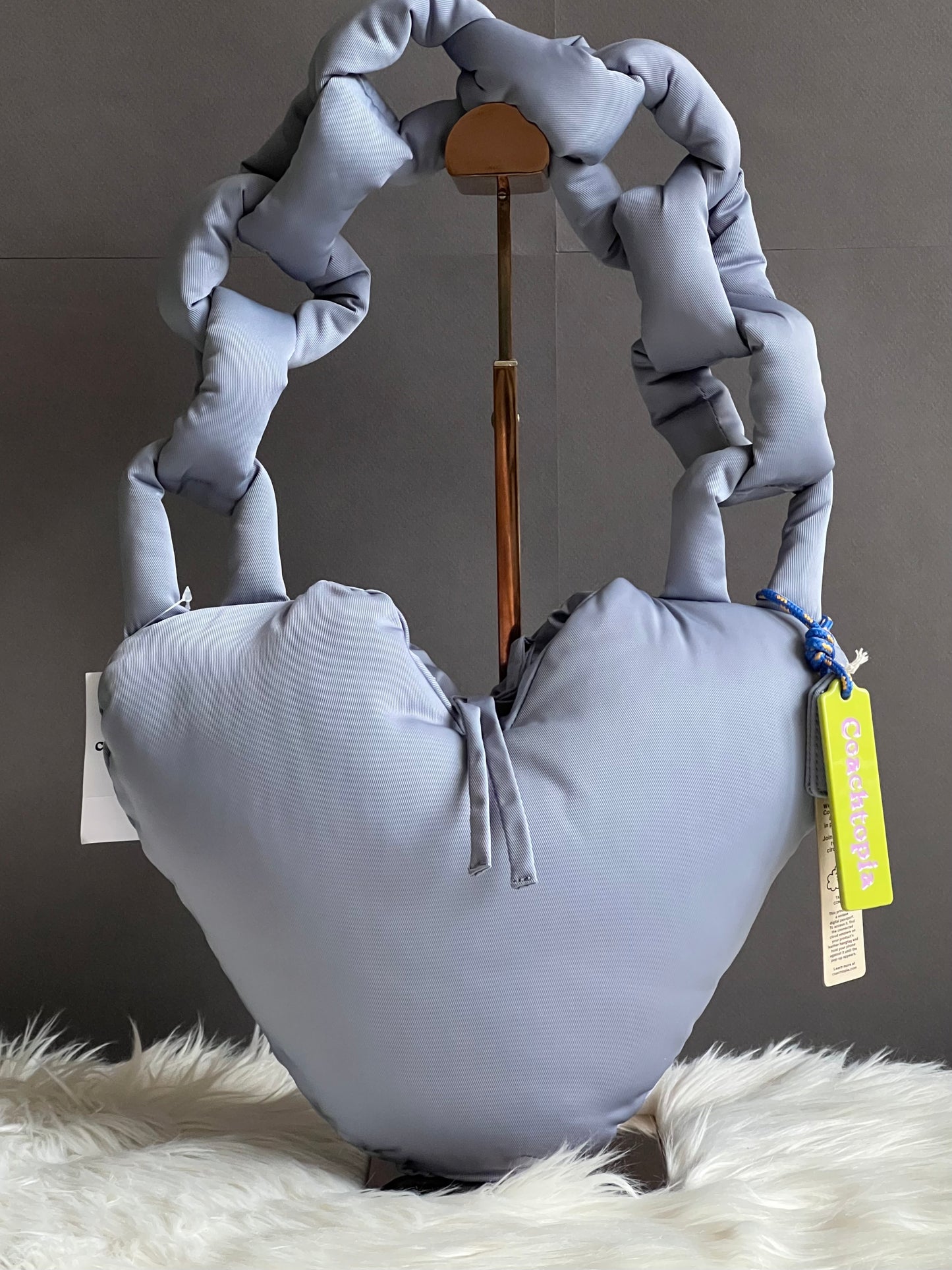 Coachtopia Loop Puffy Heart Bag