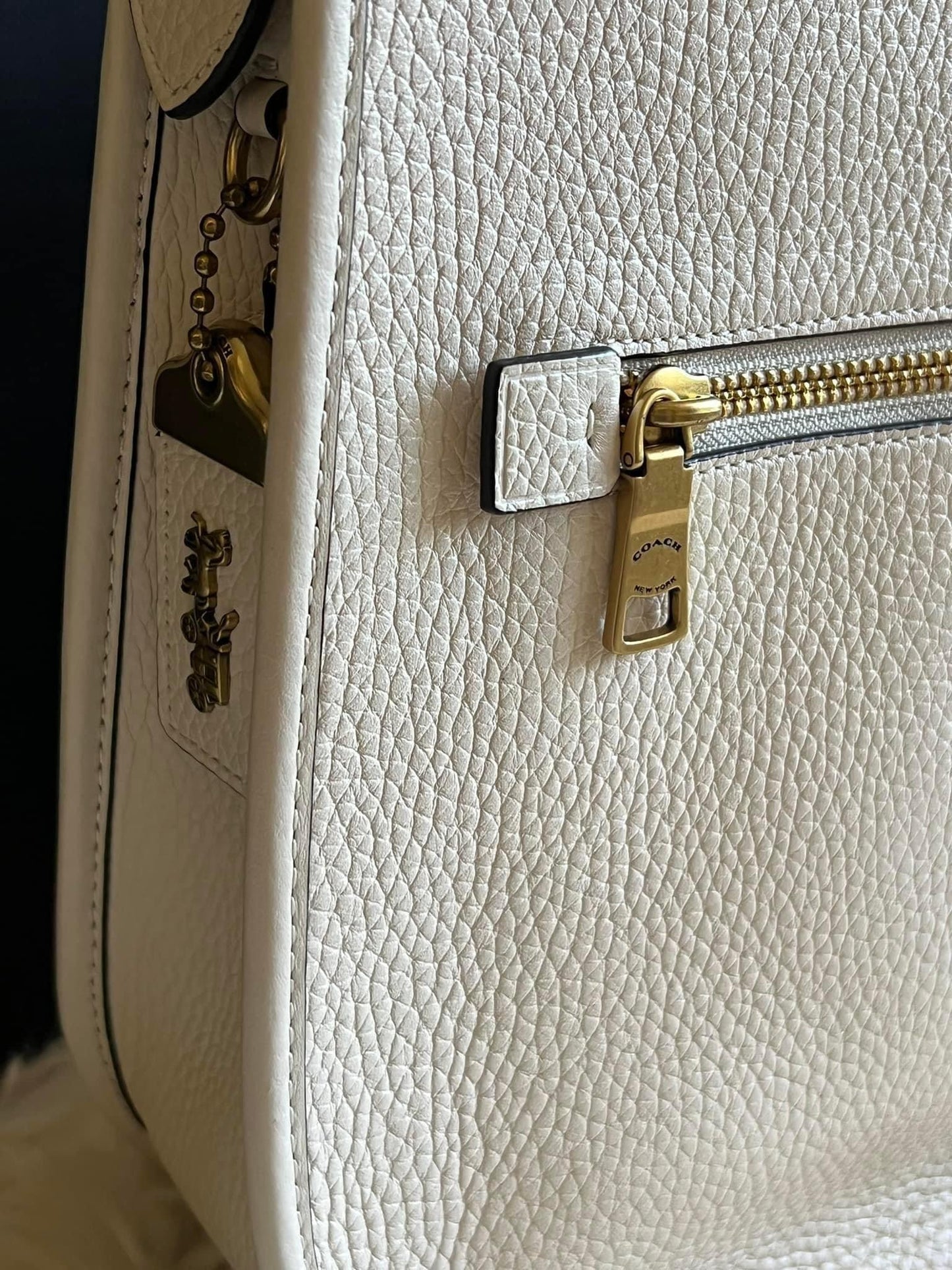 Coach Emery Crossbody with Varsity Stripe