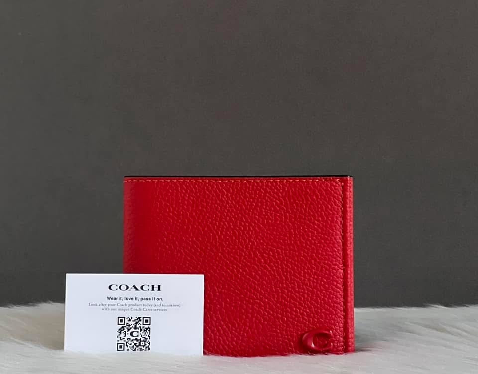 Coach Men’s Double Billfold Wallet