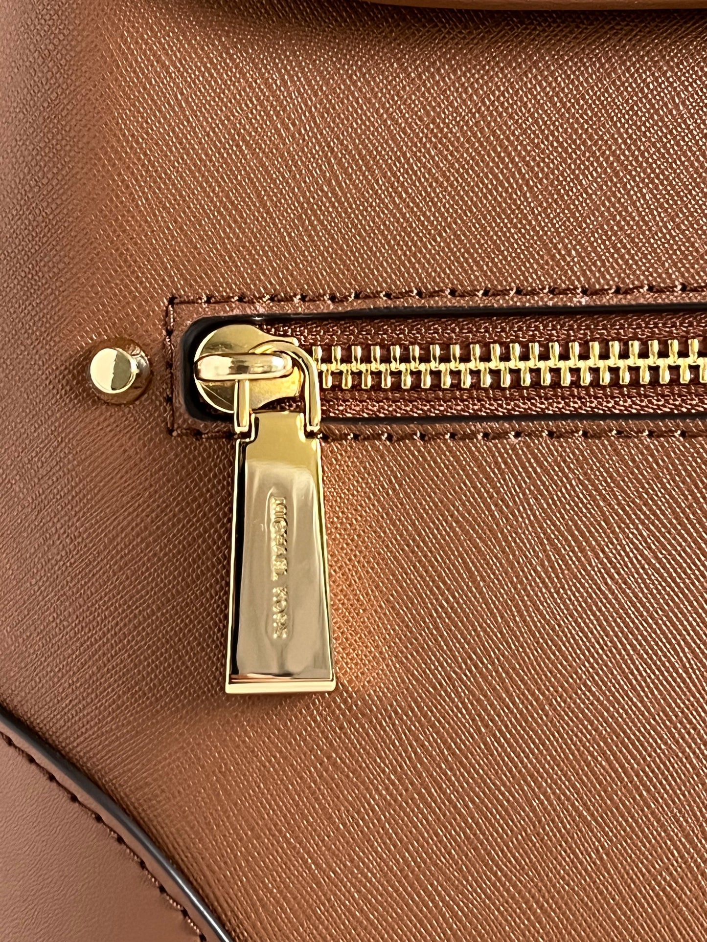 Michael Kors Harrison Medium Saffiano Leather Backpack