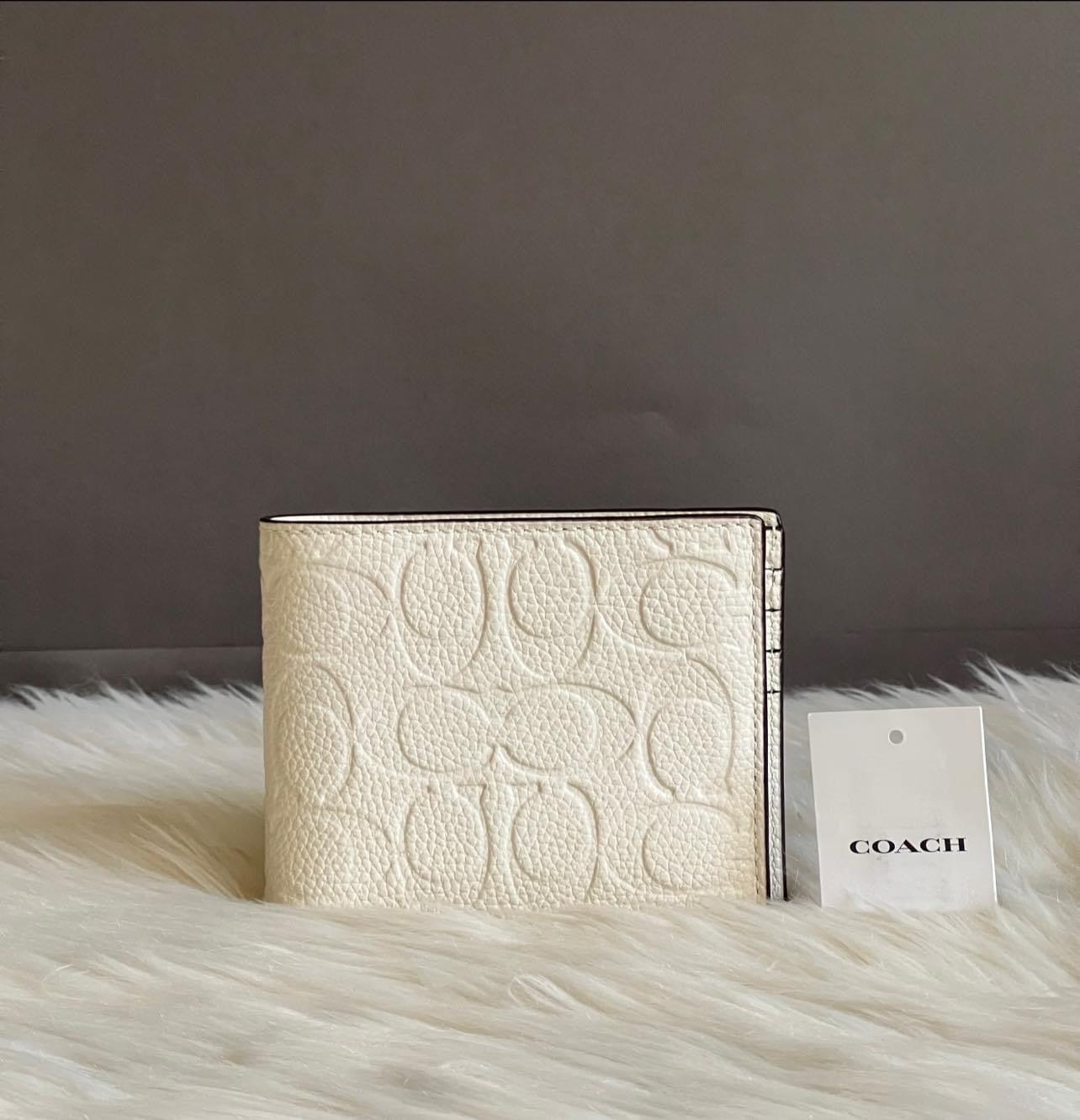 Coach Men’s 3-in-1 Wallet in Signature Leather