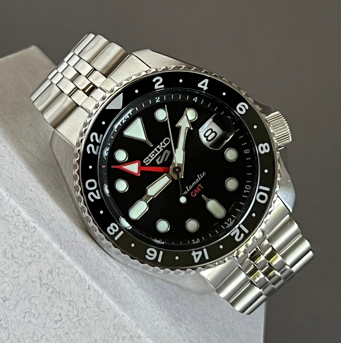 Seiko Men’s 5 Sports Automatic GMT Watch