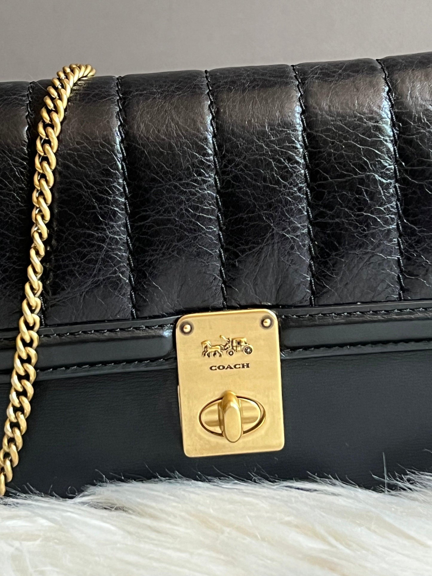 Coach Hutton Belt Bag with Quilting