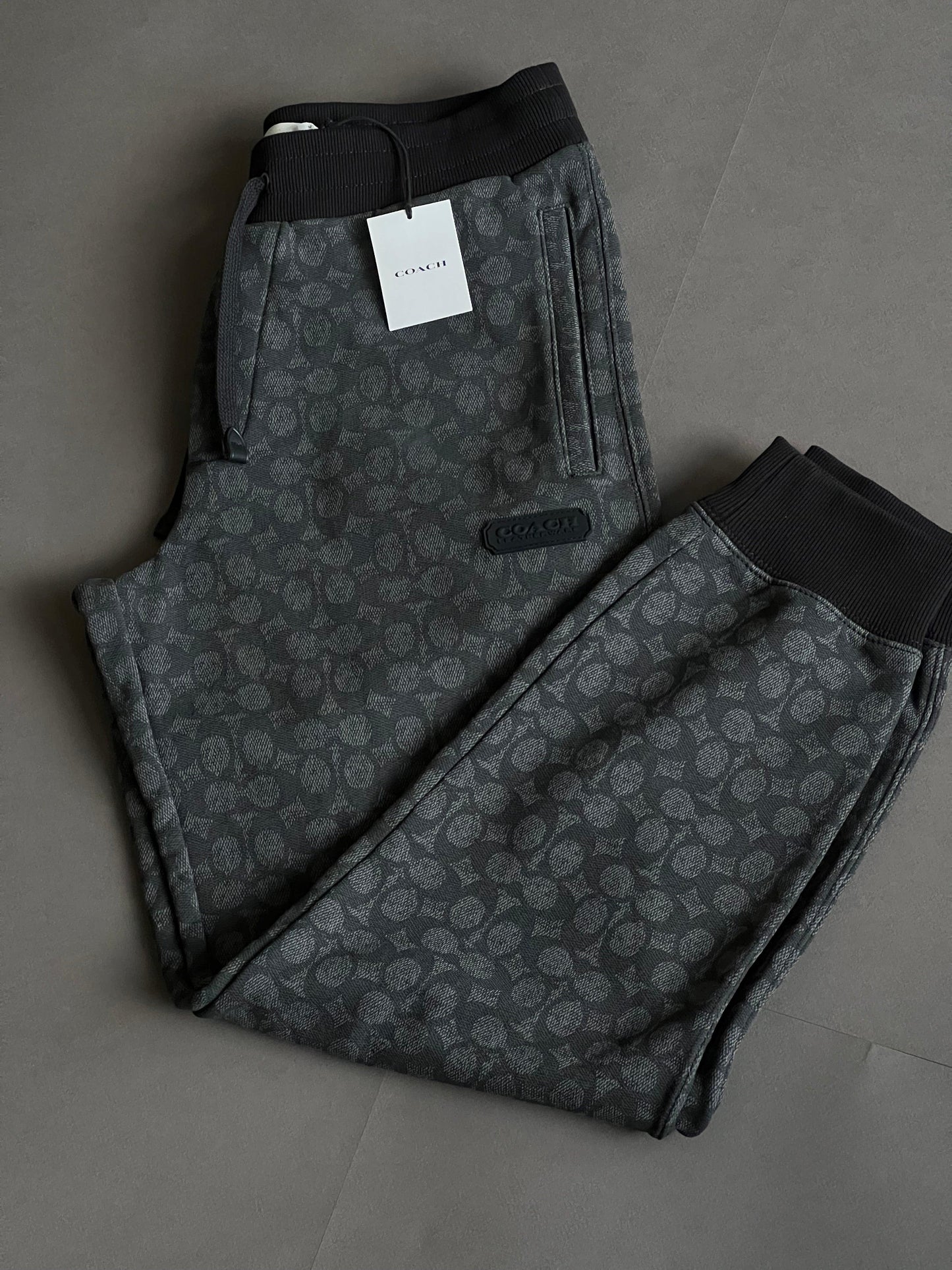 Coach Essential Joggers In Signature