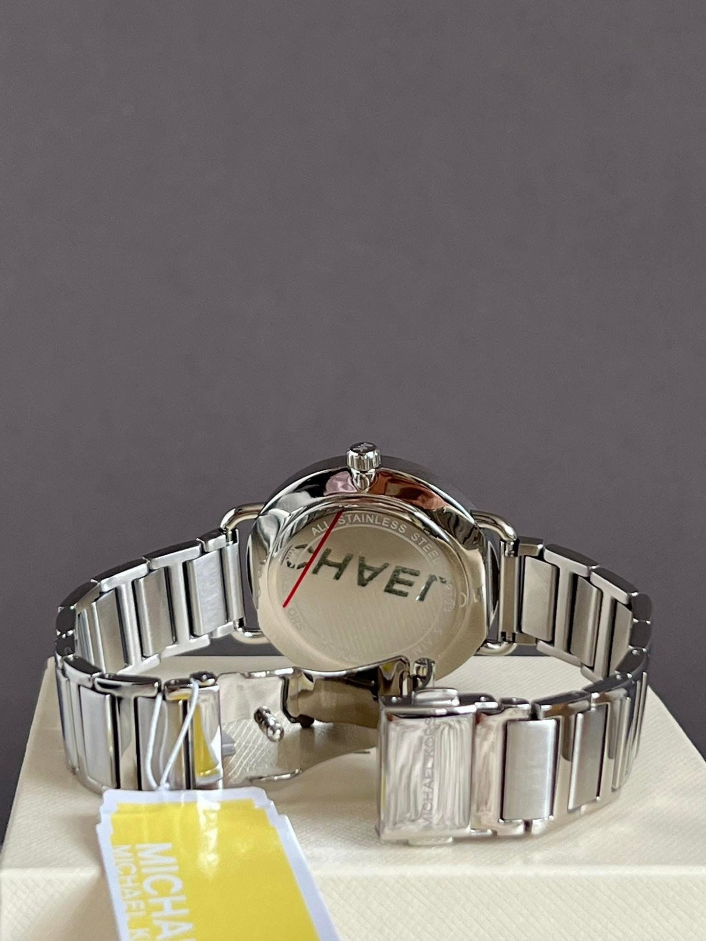 Michael Kors Women's Portia Crystallized Silver-Tone Watch