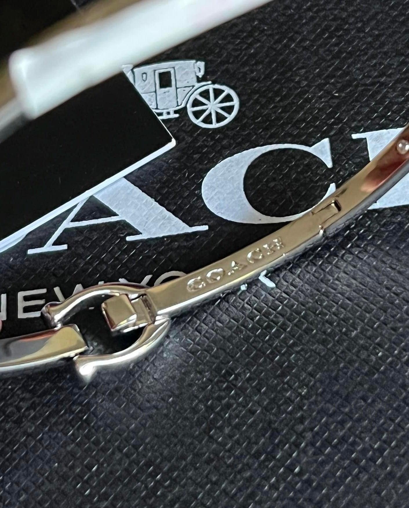 Coach Signature Hook Bangle