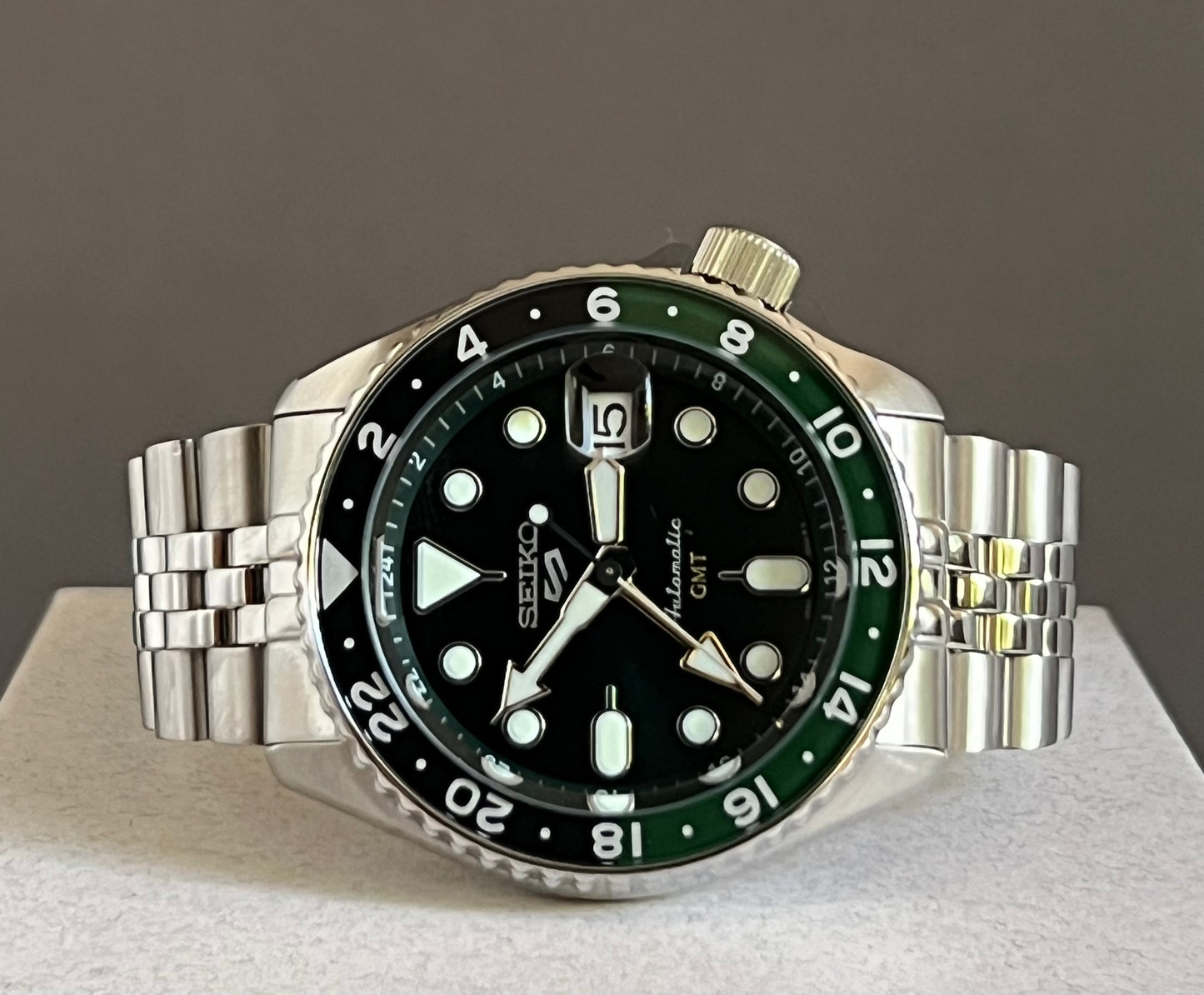 Seiko Men’s 5 Sports Automatic GMT Watch