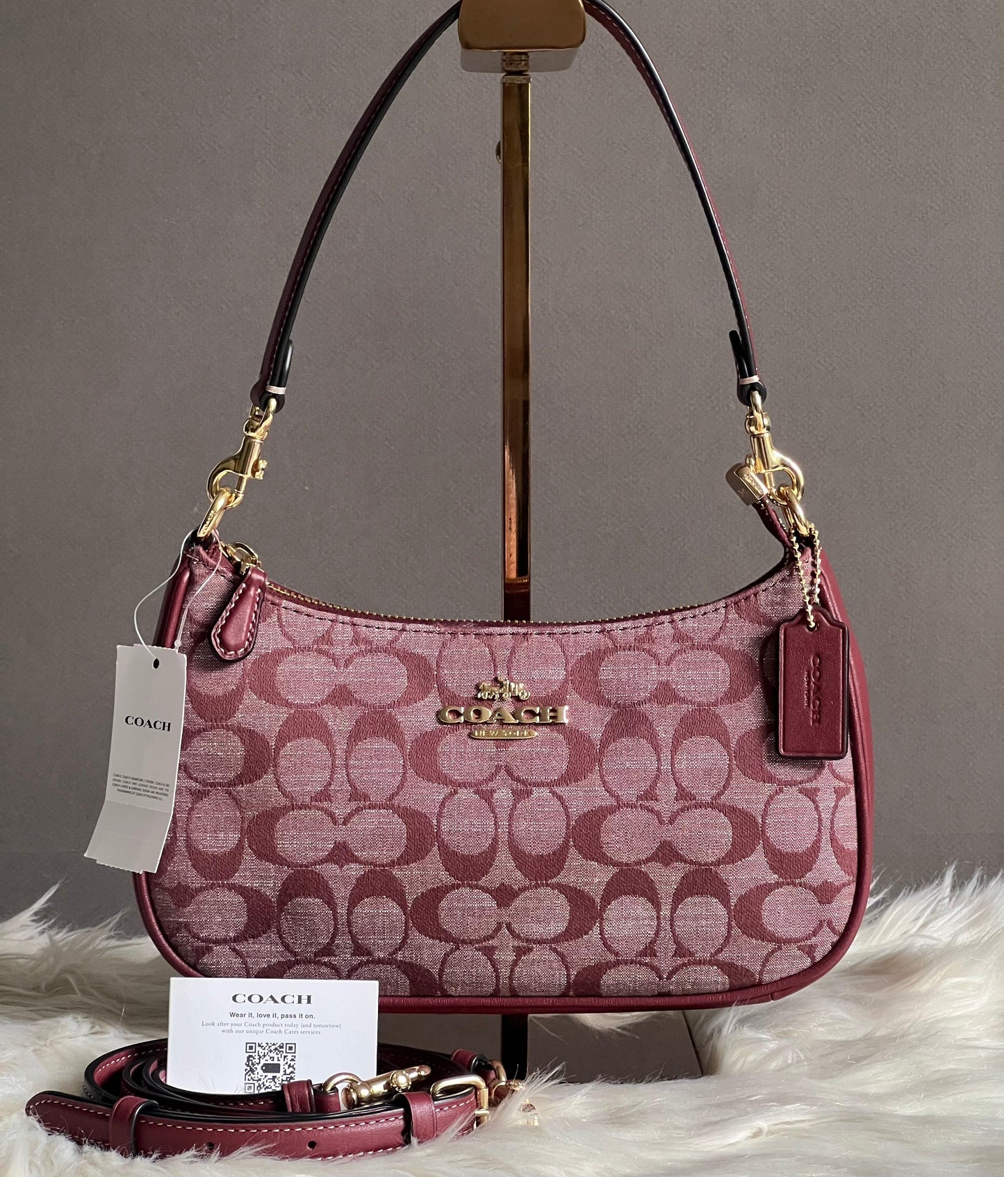 Coach Teri Shoulder Bag in Signature Chambray