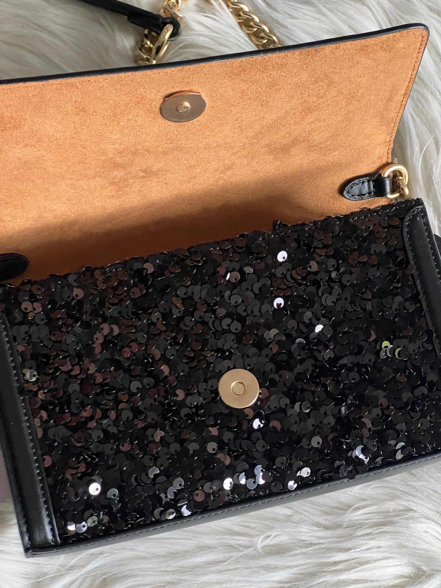 Coach Flap Clutch Crossbody