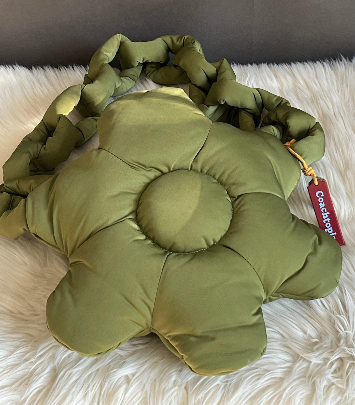 Coachtopia Loop Puffy Flower Bag