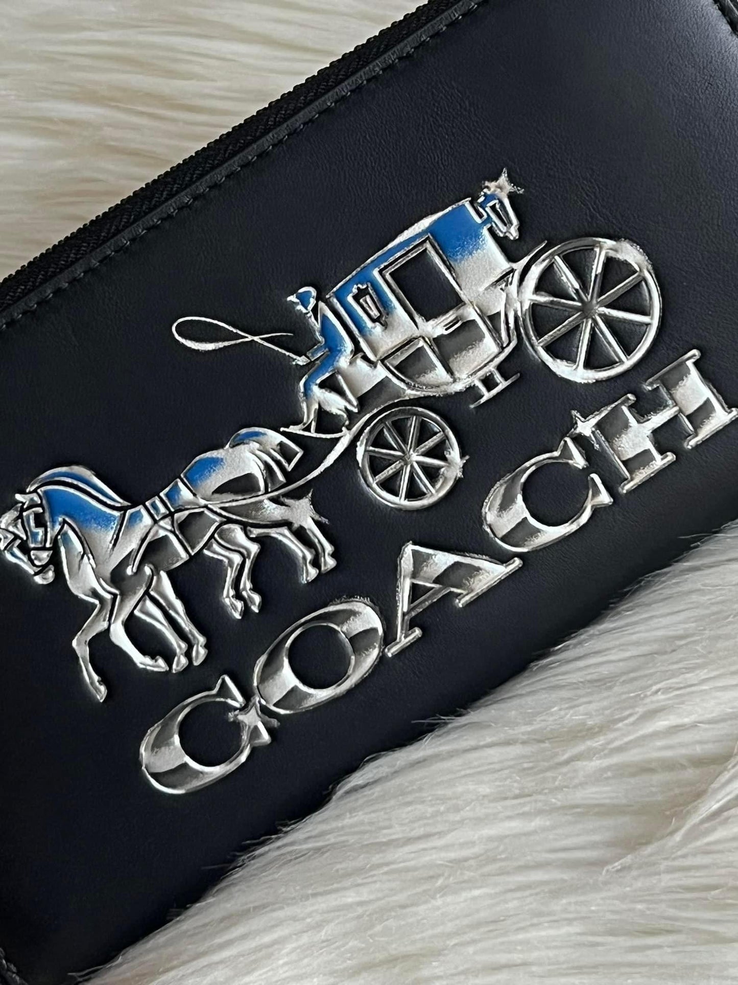 Coach Accordion Wallet with Horse and Carriage