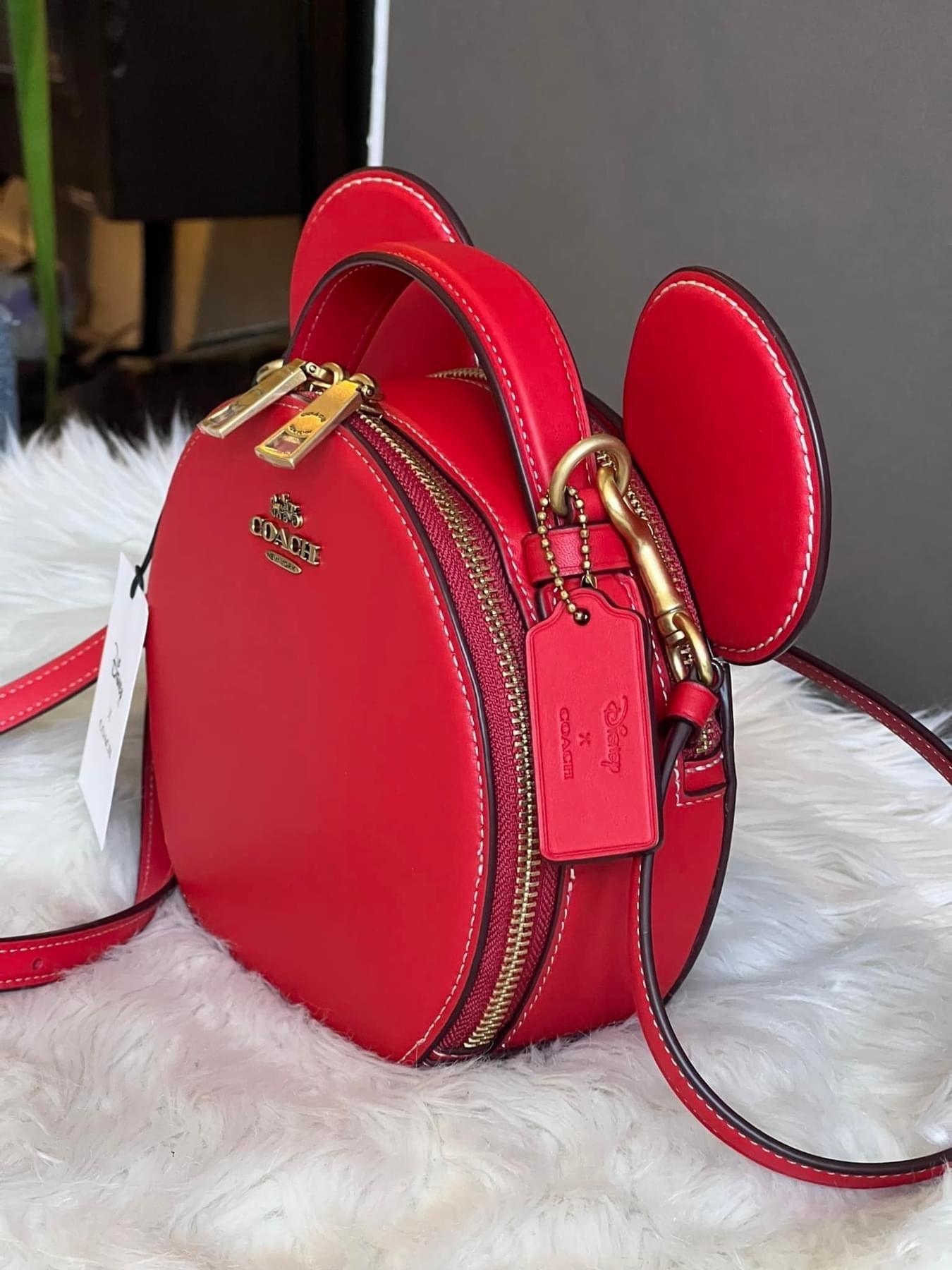 Disney X Coach Mickey Mouse Ear Bag