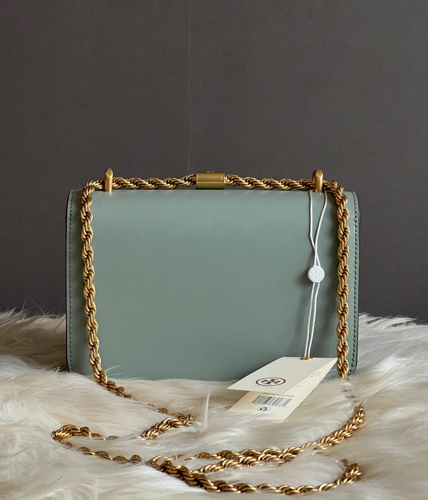 Tory Burch Eleanor Textured Small Convertible Shoulder Bag