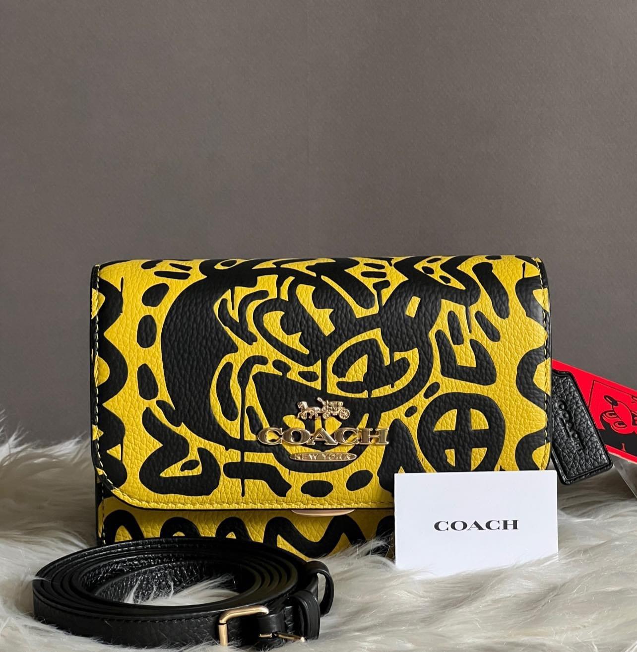 Coach Disney Mickey Mouse X Keith Haring Mini Brynn Crossbody