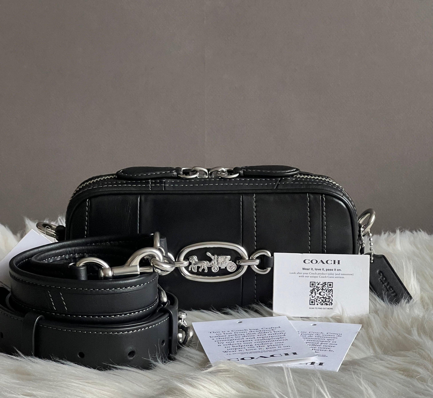 Coach Avery Shoulder Bag in Patchwork