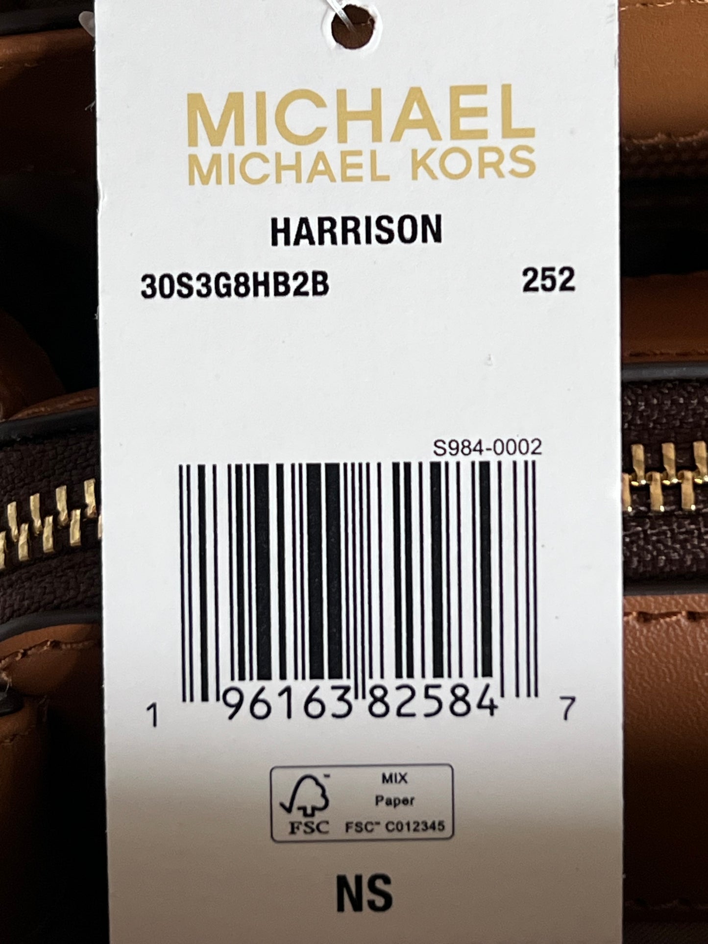 Michael Kors Harrison Medium Logo Backpack