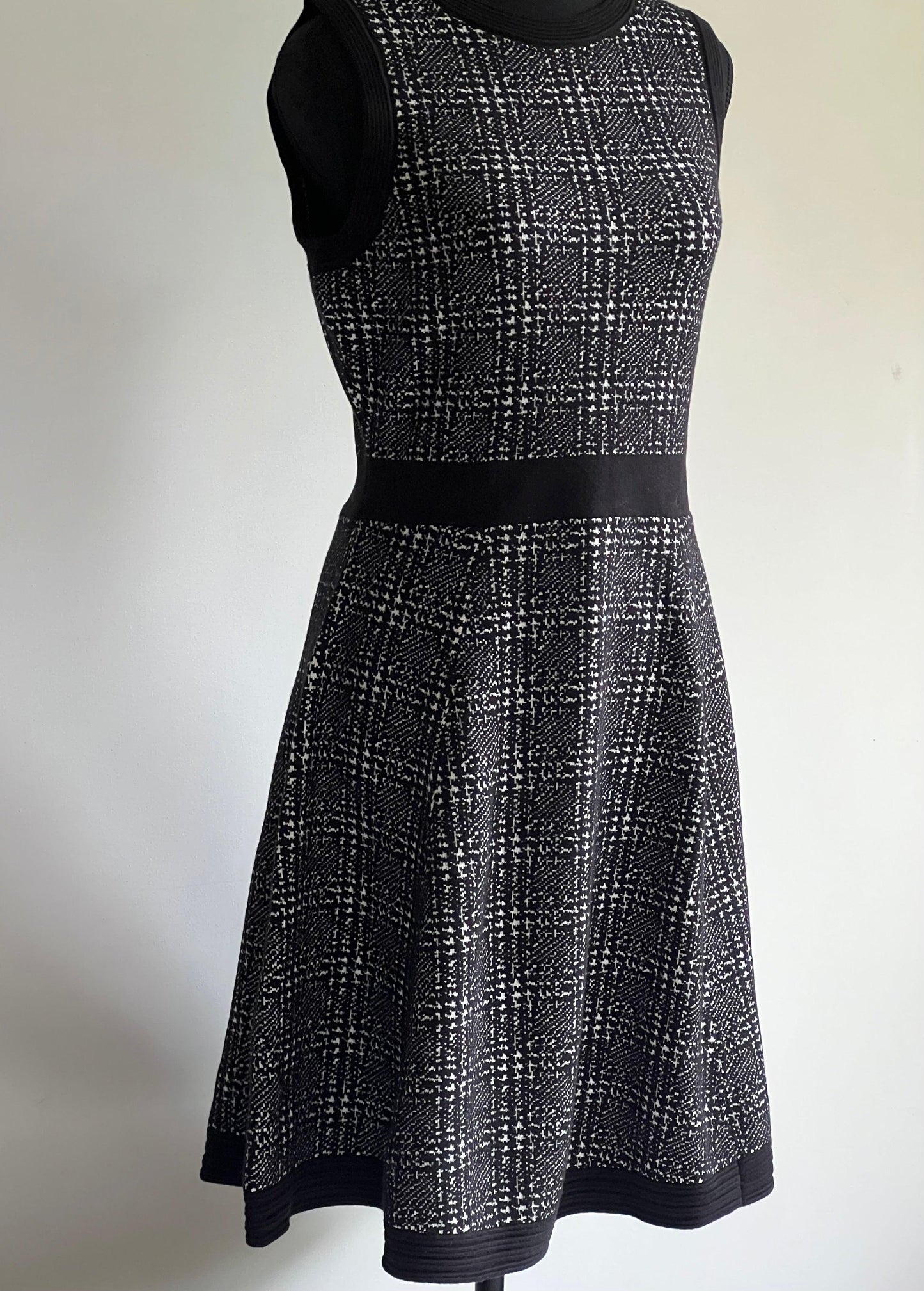 Kate Spade Out West Mod Plaid Sweater Dress