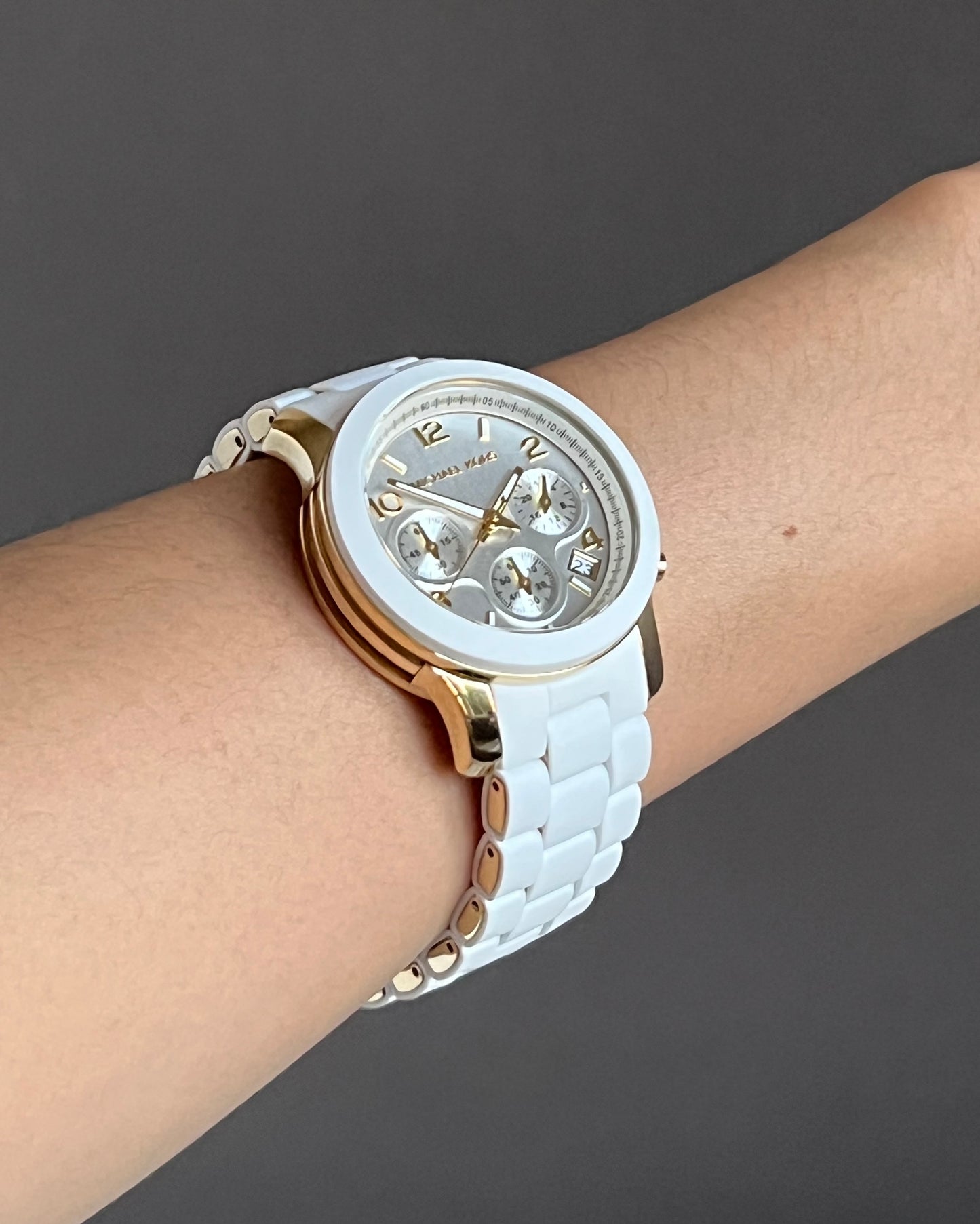 Michael Kors Women’s Two-Tone Chronograph Watch