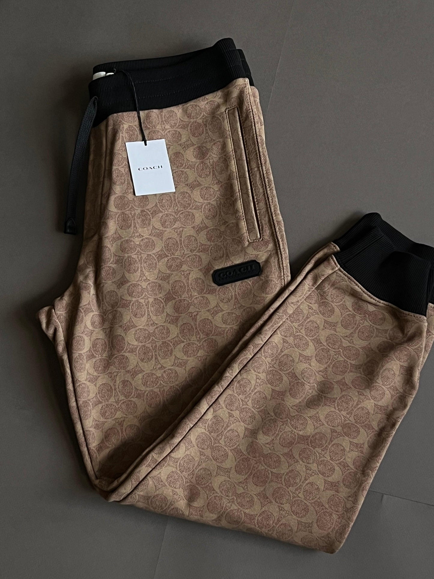 Coach Essential Joggers In Signature