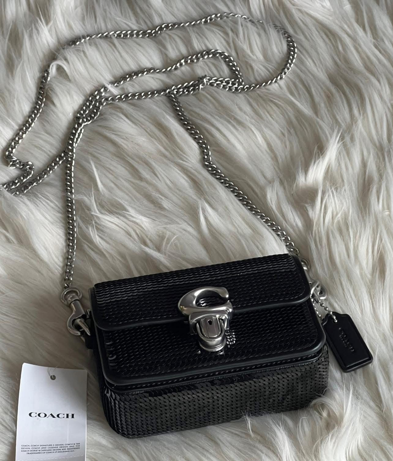 Coach Studio 12 with Sequins - “AS IS”