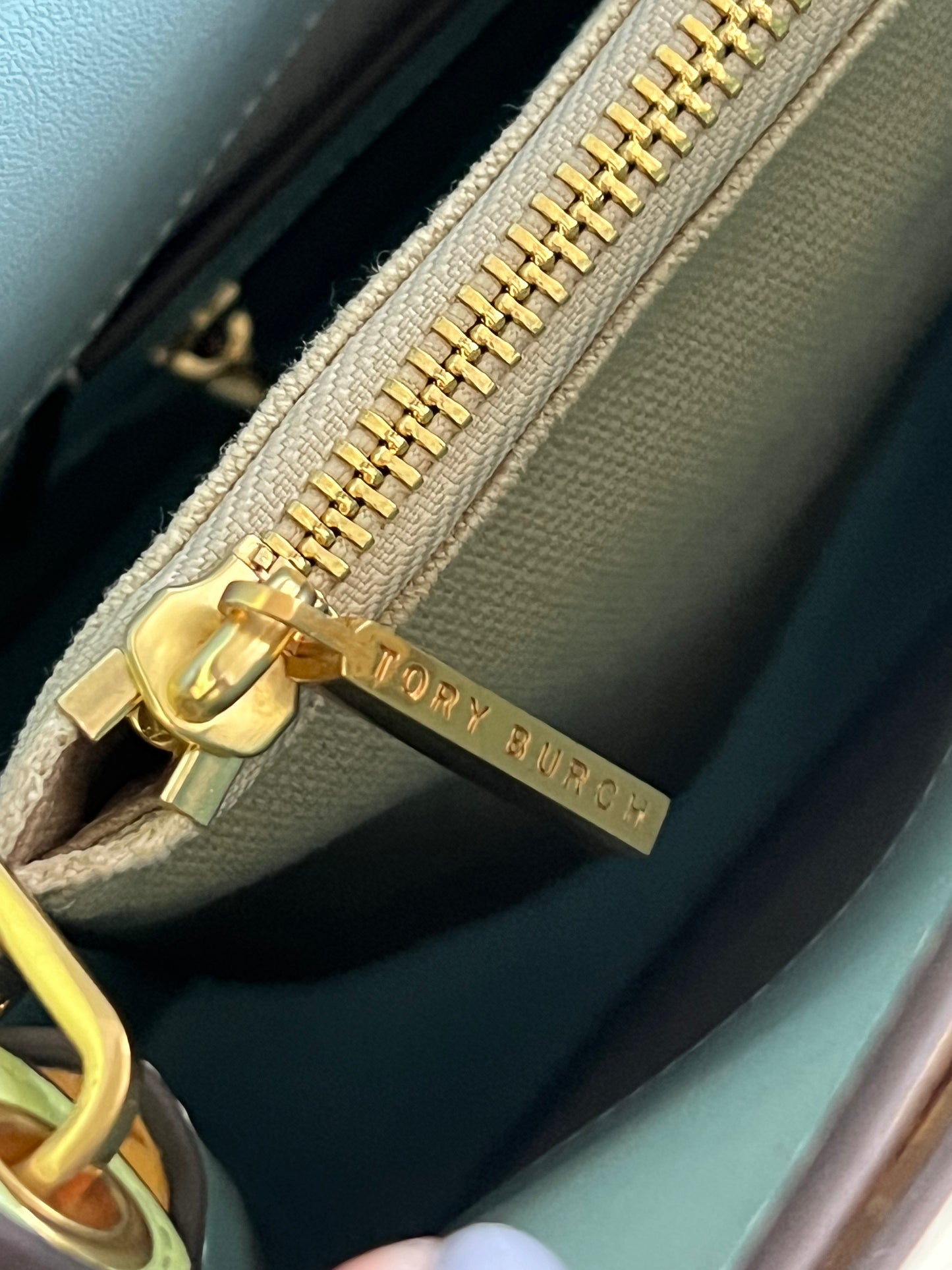 Tory Burch Small Lee Radziwill Whipstitch Double Bag