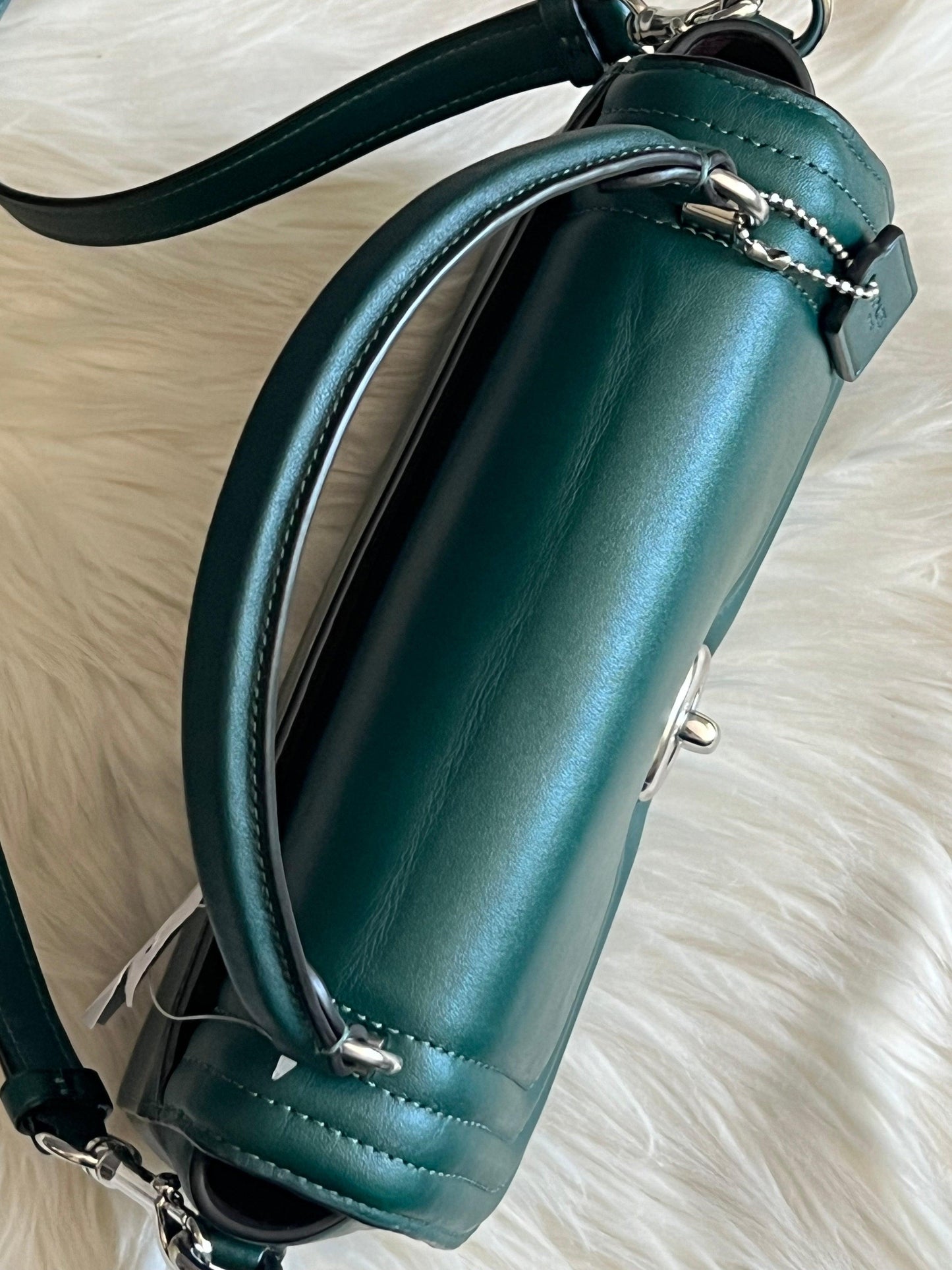Coach Marlie Top Handle Satchel with Border Quilting