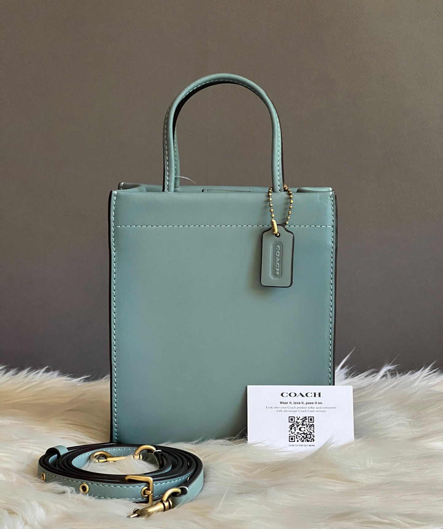 Coach Mini Cashin Tote