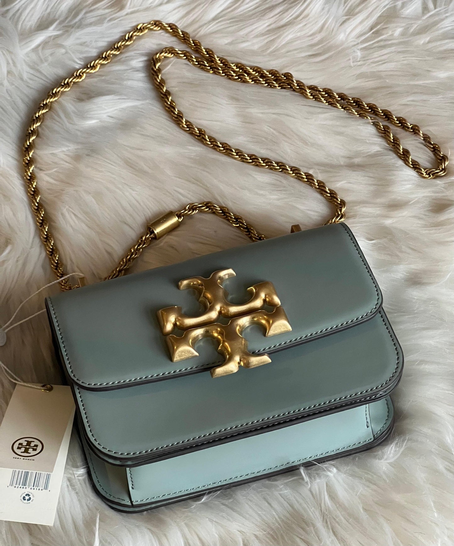 Tory Burch Eleanor Textured Small Convertible Shoulder Bag