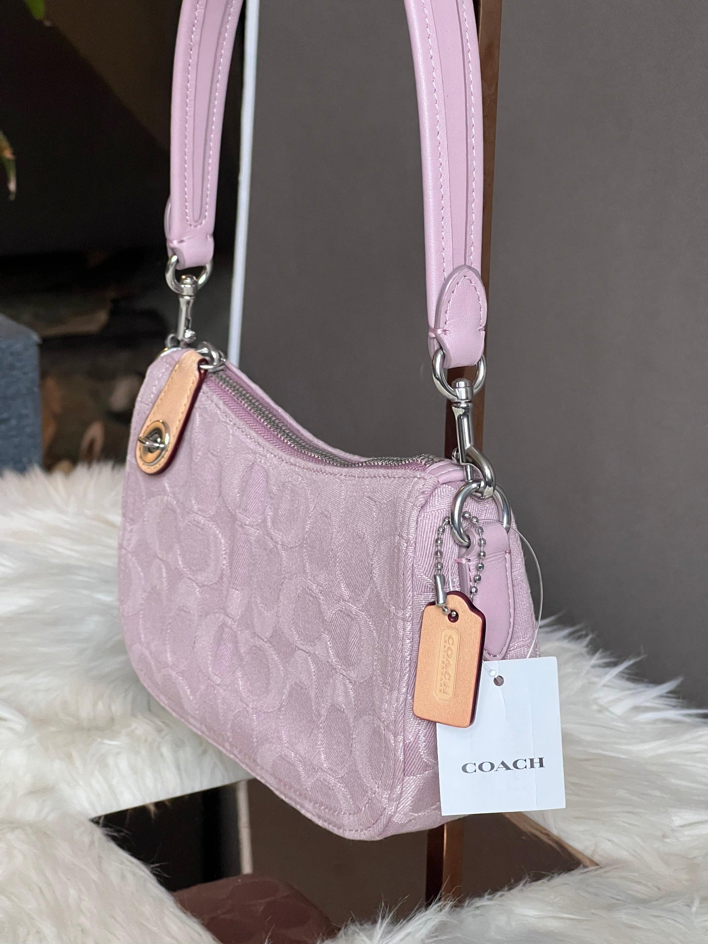 Coach Swinger 20 in Signature Denim