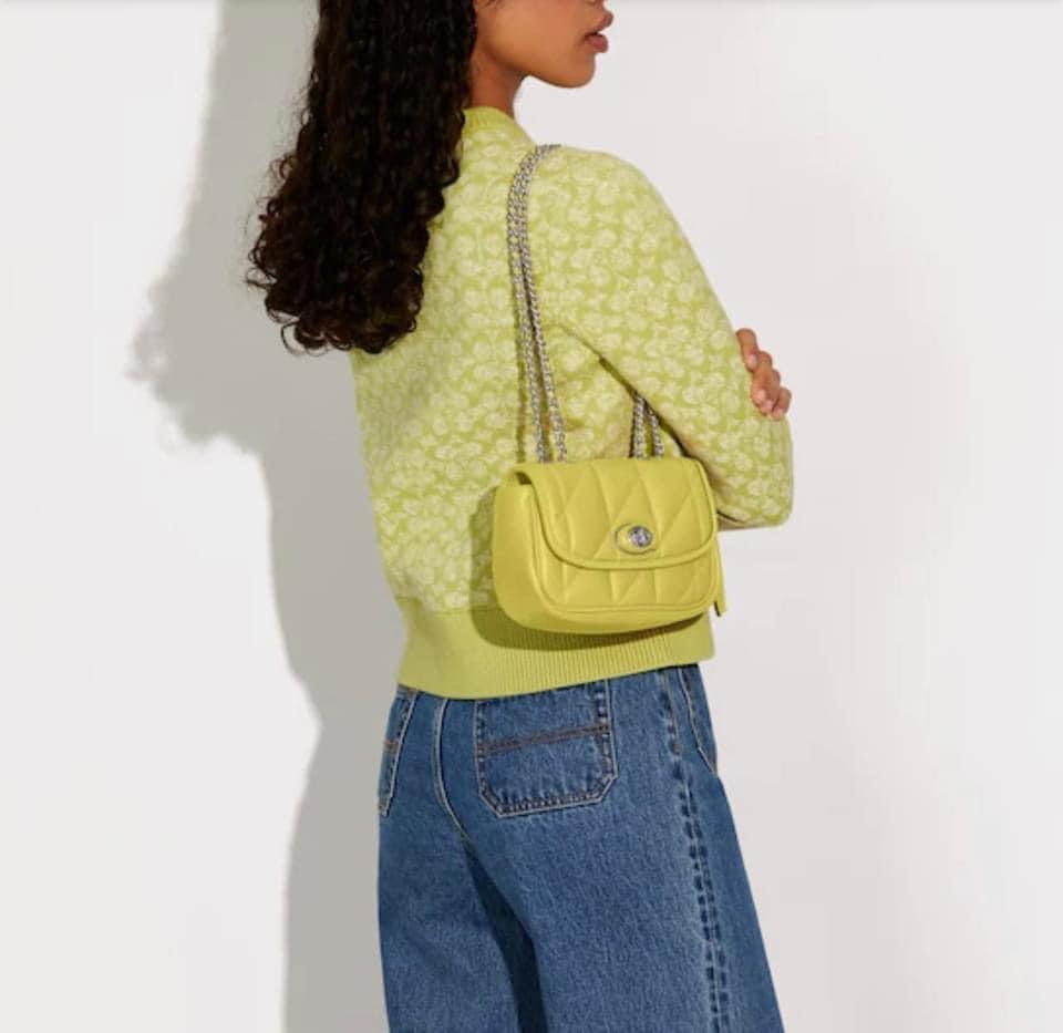 Coach Pillow Madison Shoulder Bag 18 with Quilting