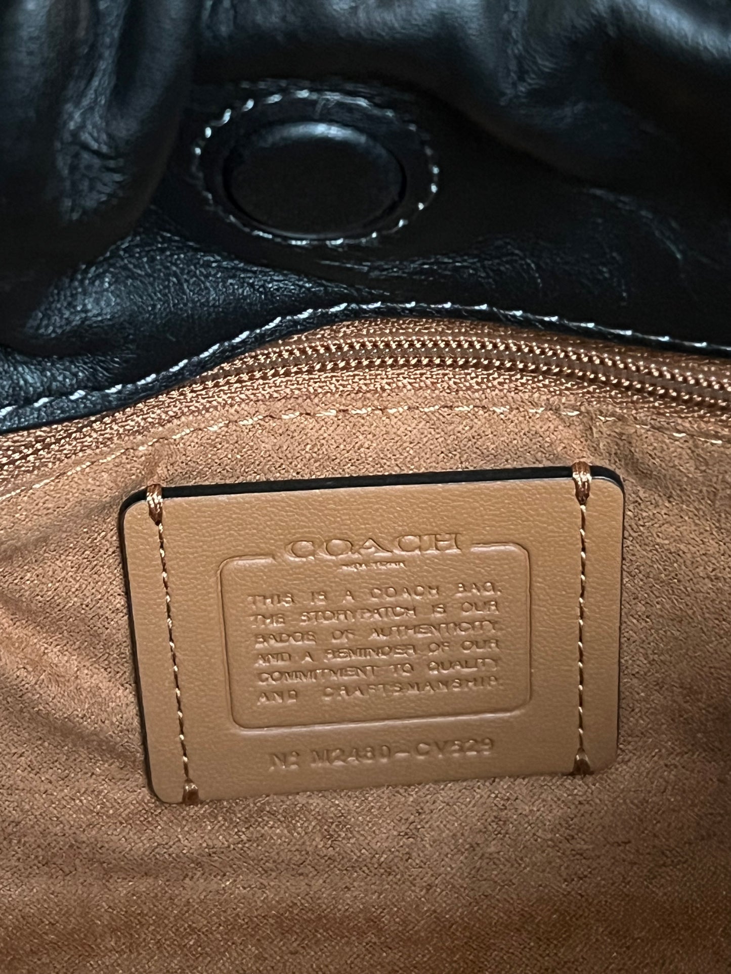 Coach Faye Shoulder Bag with Ruching
