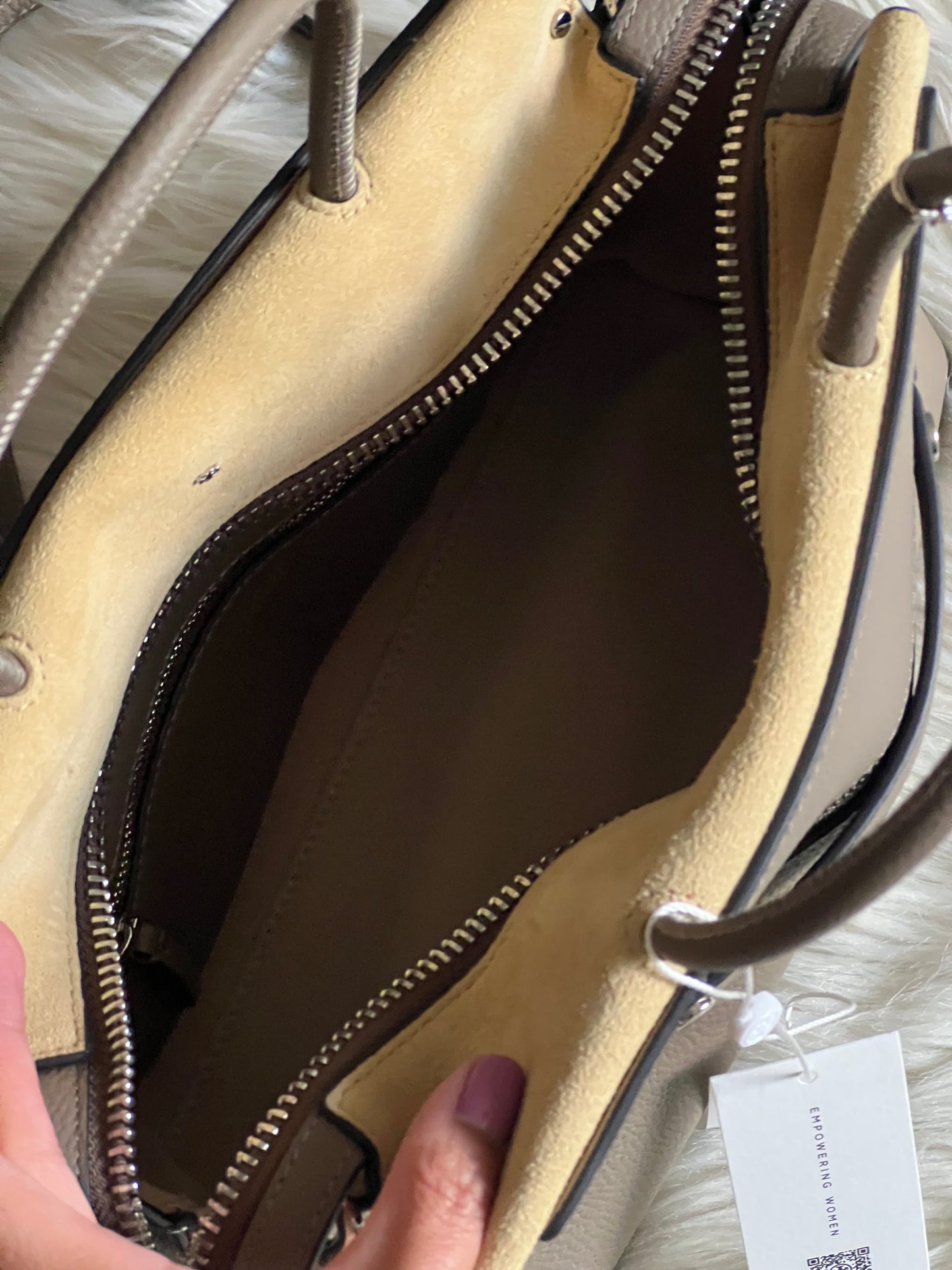 Tory Burch Mercer Pebbled Satchel