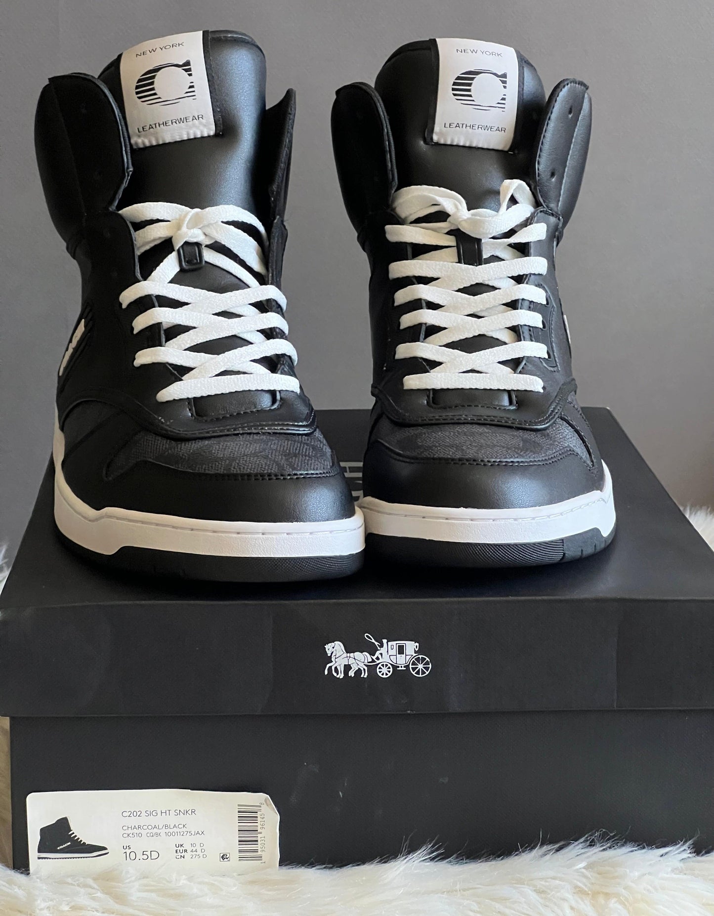 Coach High Top Sneaker in Signature Canvas