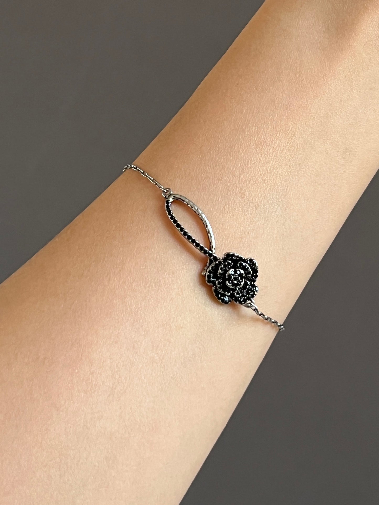 Coach Jet Flower Slider Bracelet