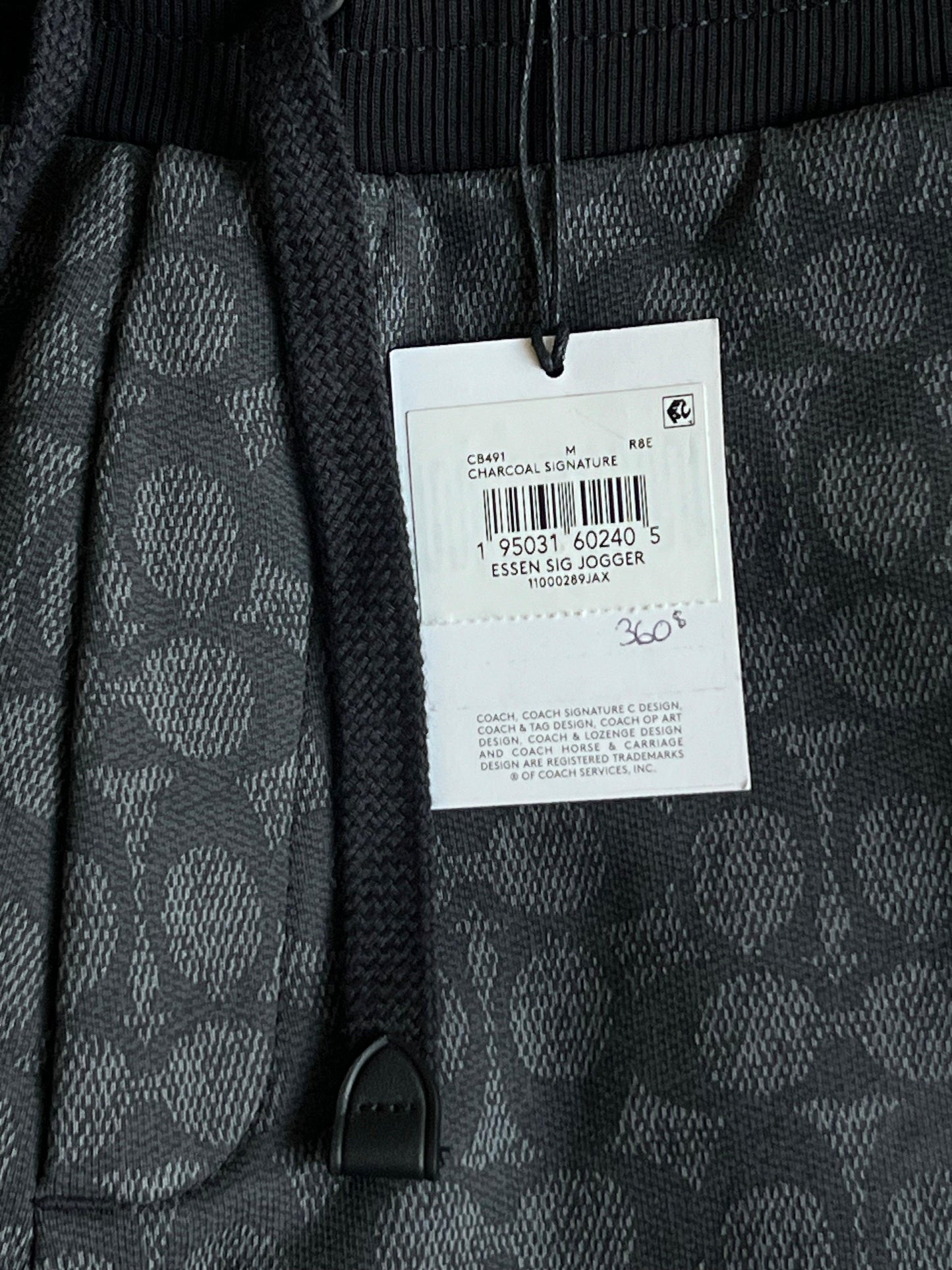 Coach Essential Joggers In Signature