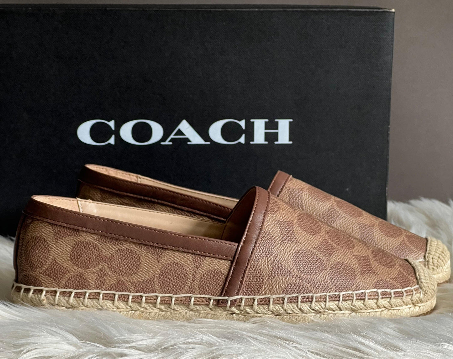 Coach Collins Espadrille in Signature Canvas