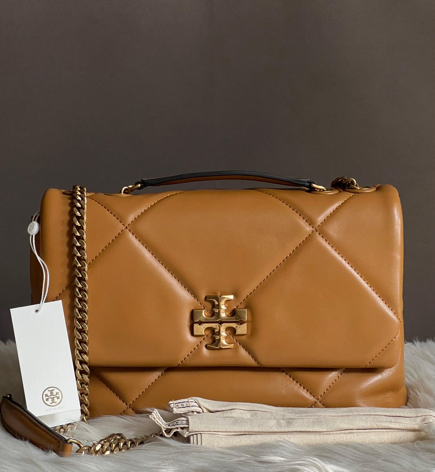 Tory Burch Kira Diamond Quilt Convertible Shoulder Bag
