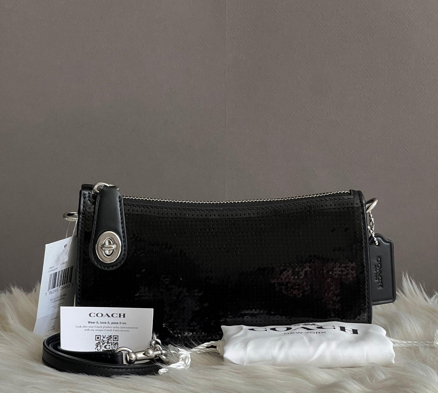 Coach Penn Shoulder Bag with Sequins