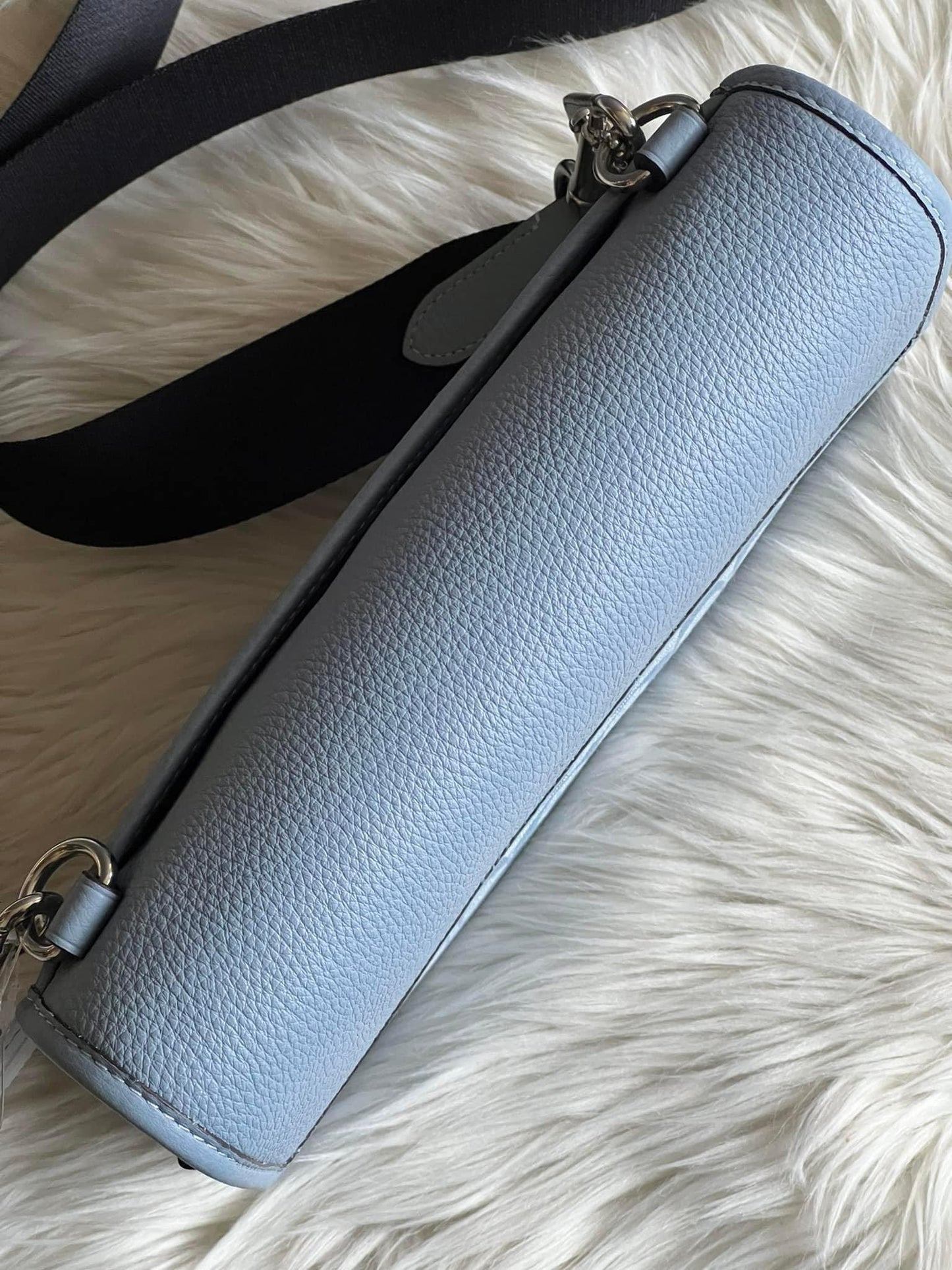 Coach Turner Flap Crossbody in Signature Chambray