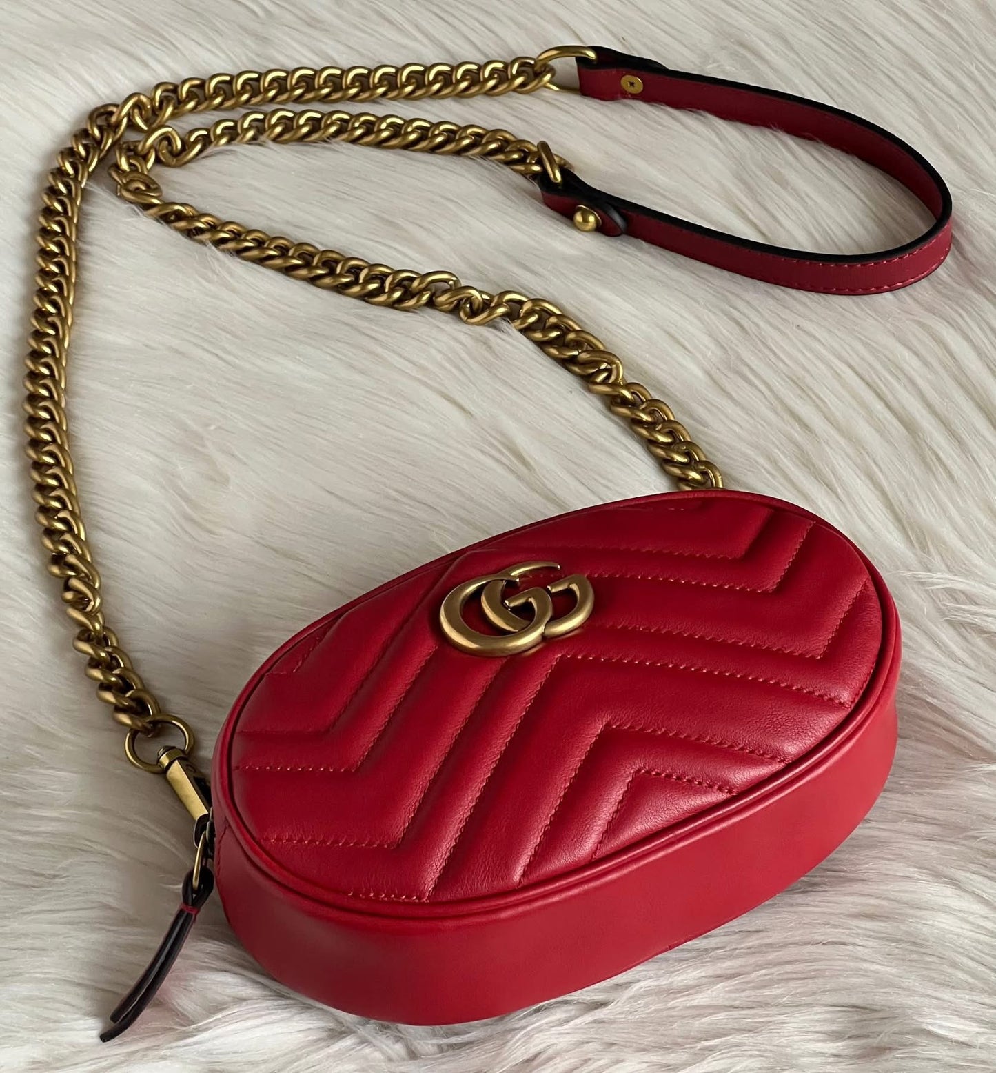 Gucci Mini Marmont Two-Way Bag